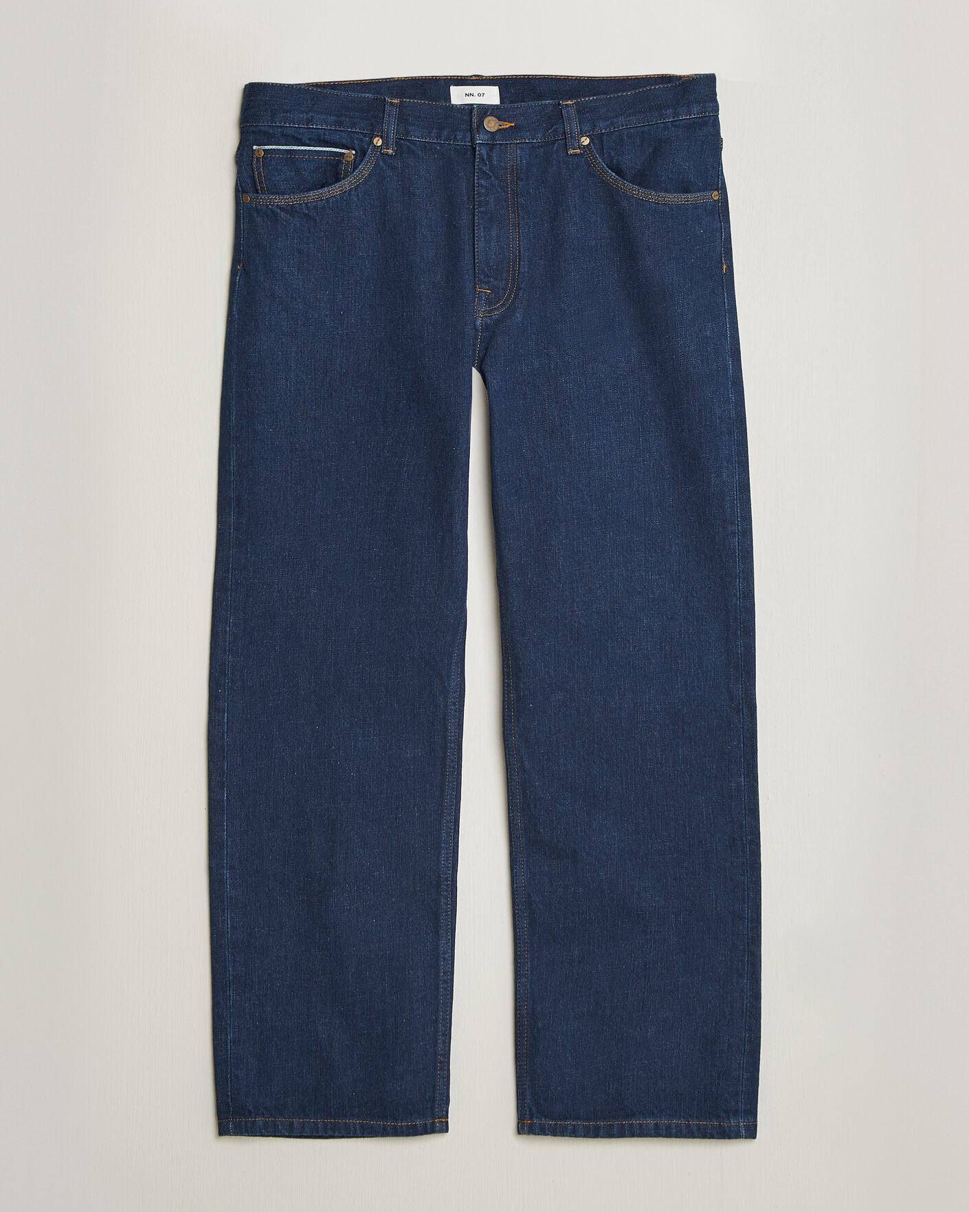 Herre | Bukser | NN07 | Otis Selvedge Relaxed Fit Jeans Raw Indigo