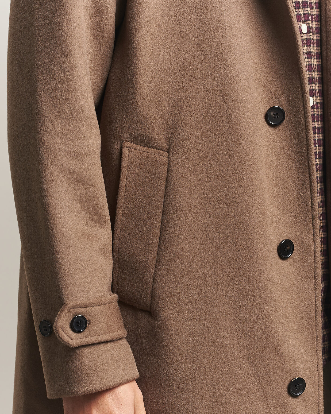 Herre | Jakker | NN07 | Gibson Wool/Cashmere Coat Desert Clay