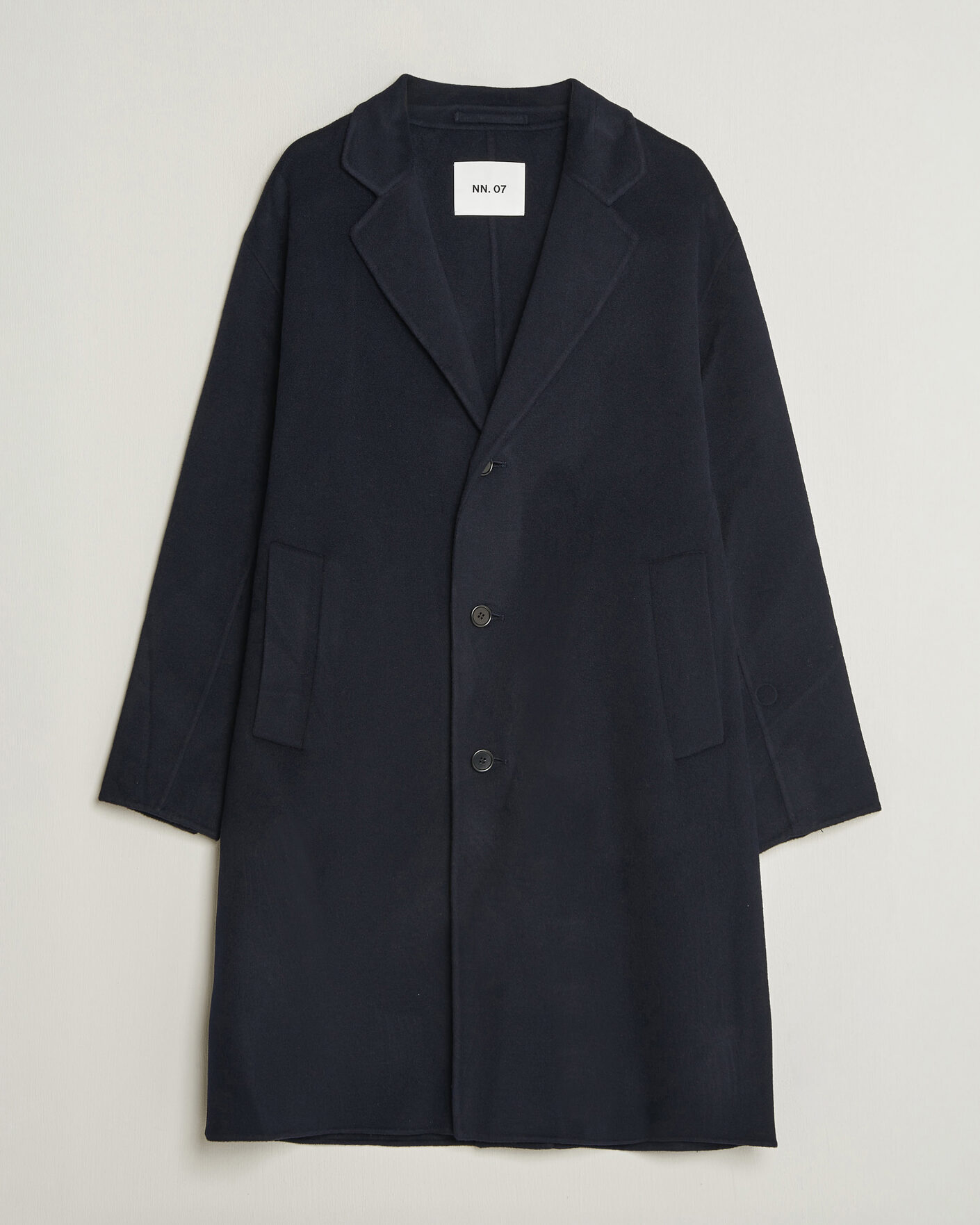 Herre | Jakker | NN07 | Kendrick Wool Coat Navy Blue
