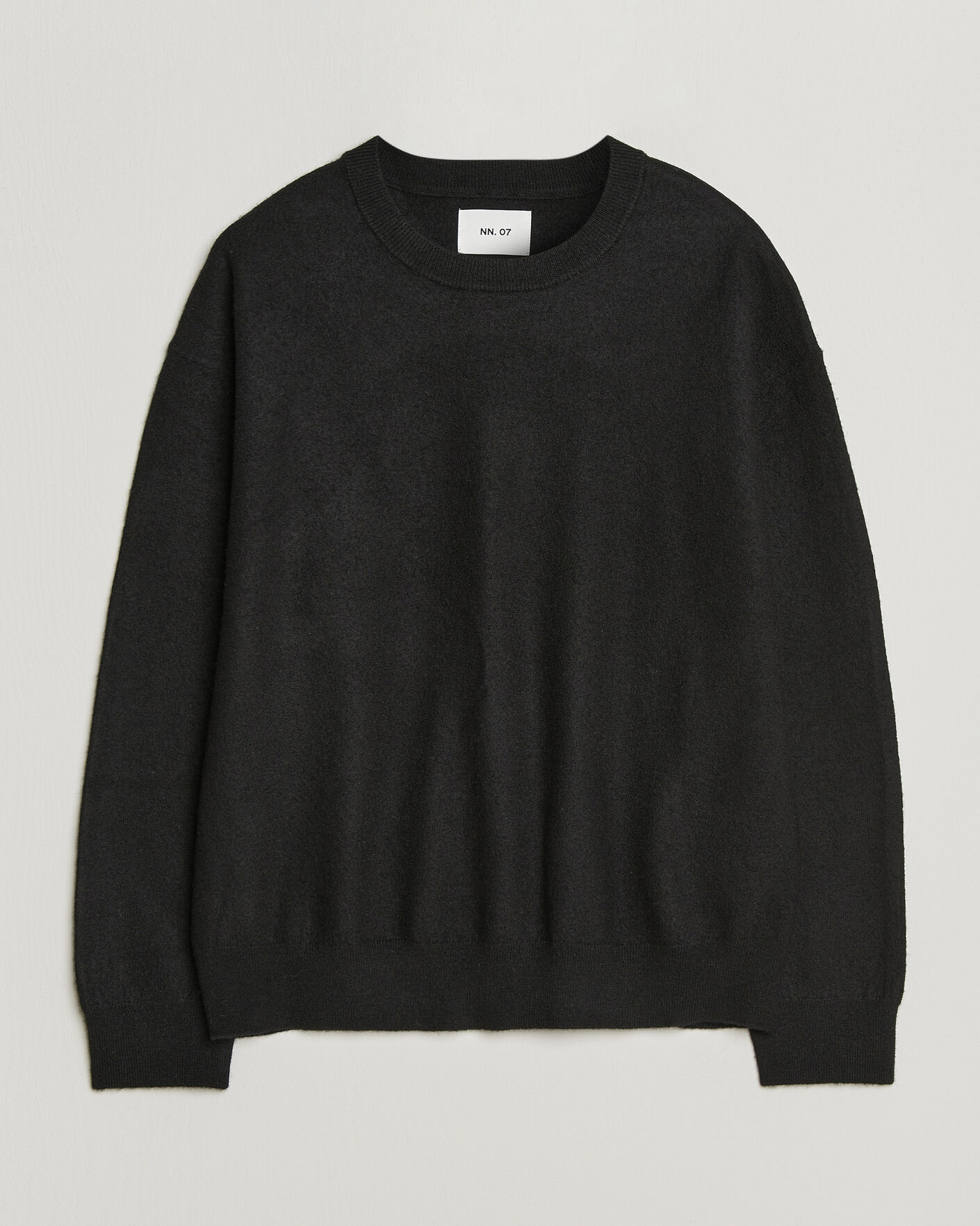Herre | Gensere | NN07 | Jasper Soft Boiled Wool Sweater Black