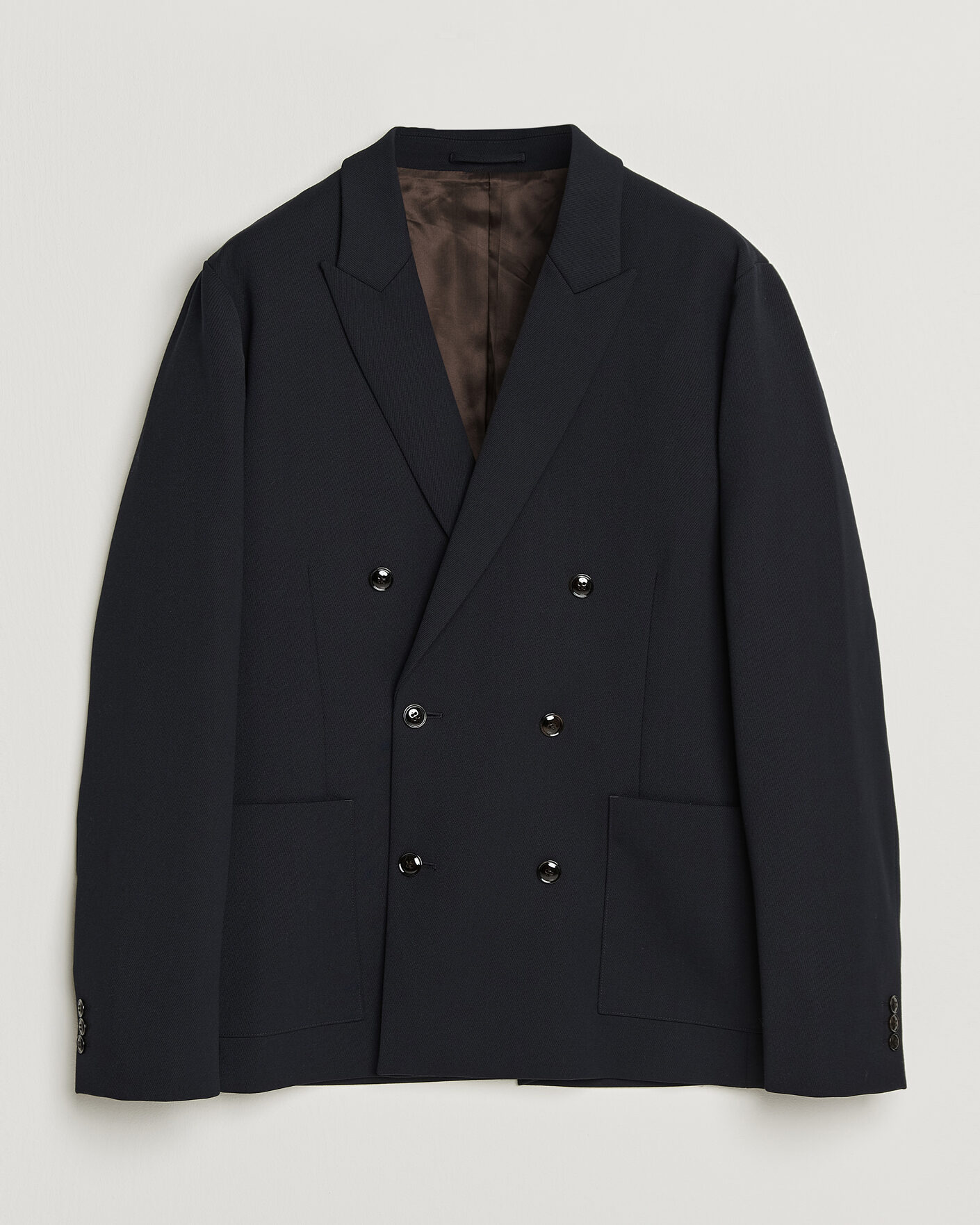 Herre | Dressjakker | NN07 | Jordin Wool Double Breasted Blazer Deep Navy