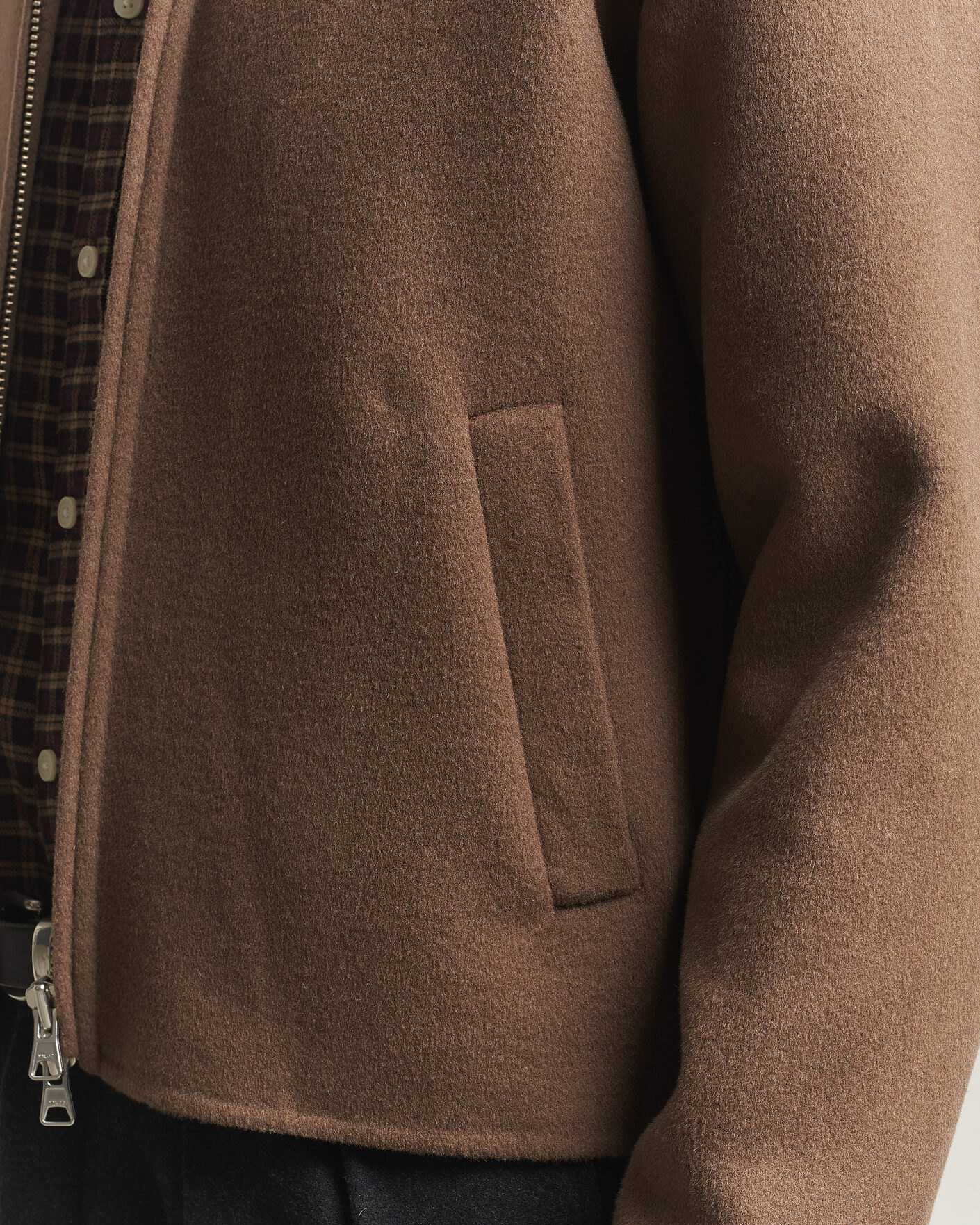 Herre | Jakker | NN07 | Arlo Wool Jacket Desert Clay