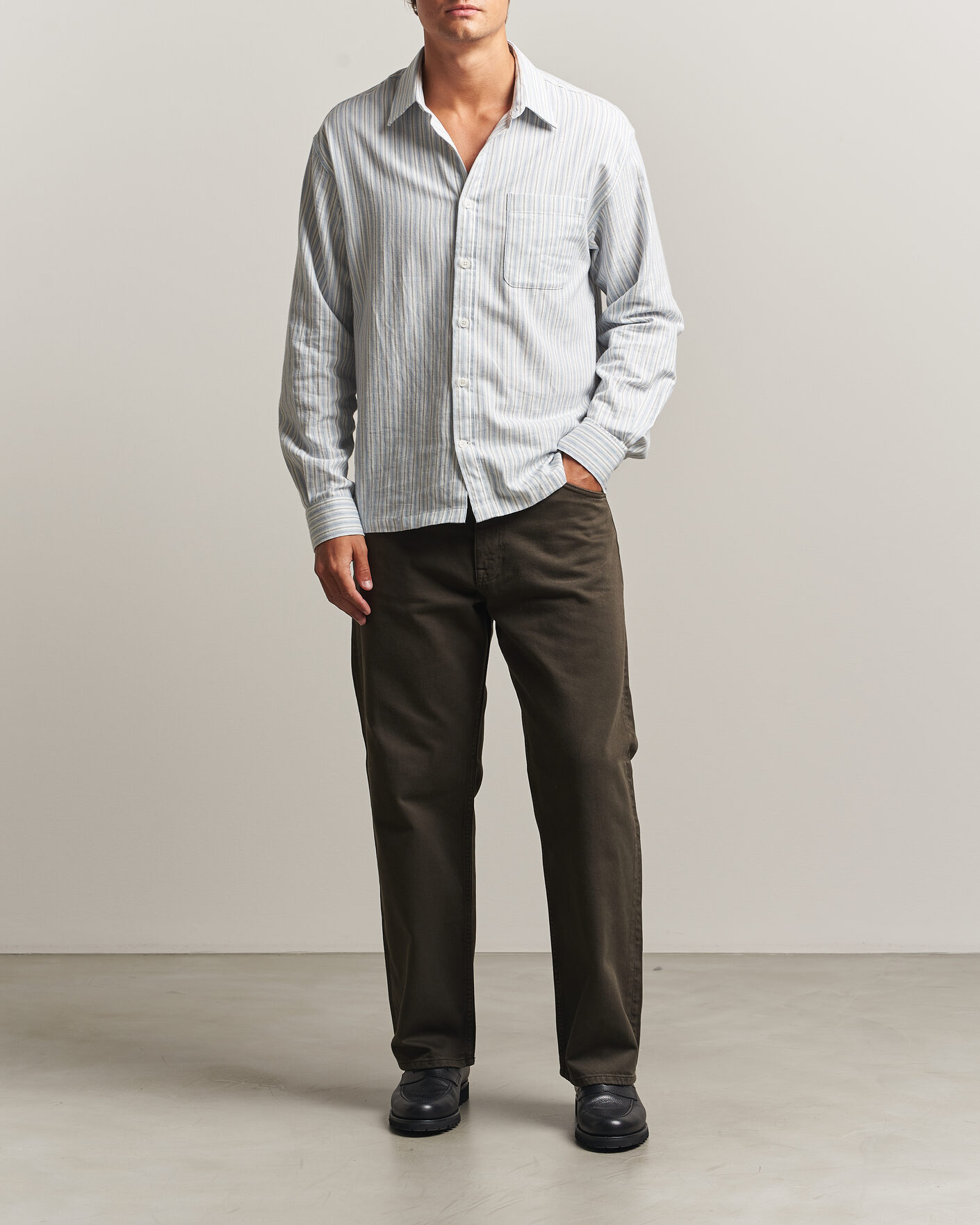 Herre | Bukser | NN07 | Otis Relaxed Fit Jeans Earthwood