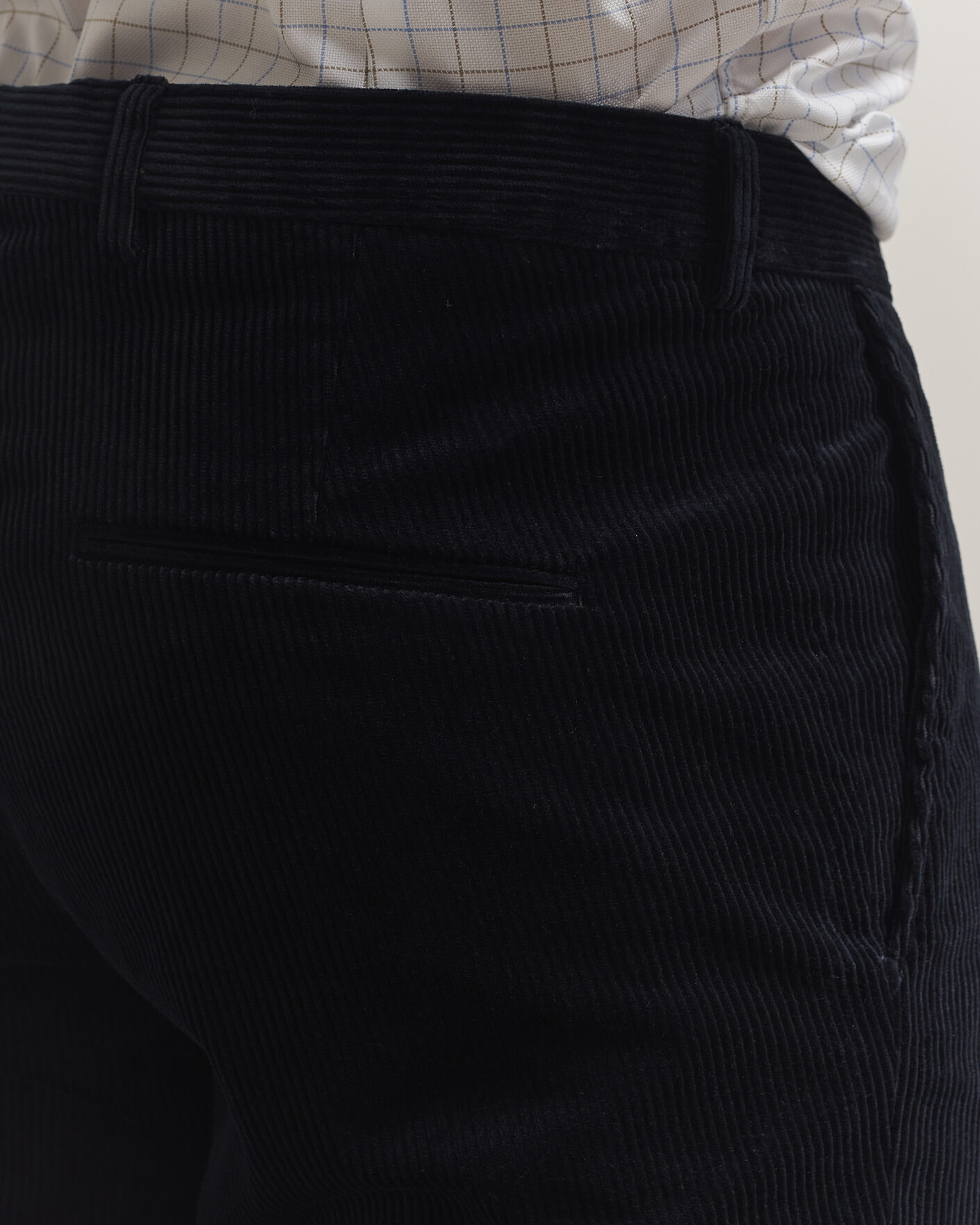 Herre | Bukser | Oscar Jacobson | Dandy Corduroy Trousers Navy