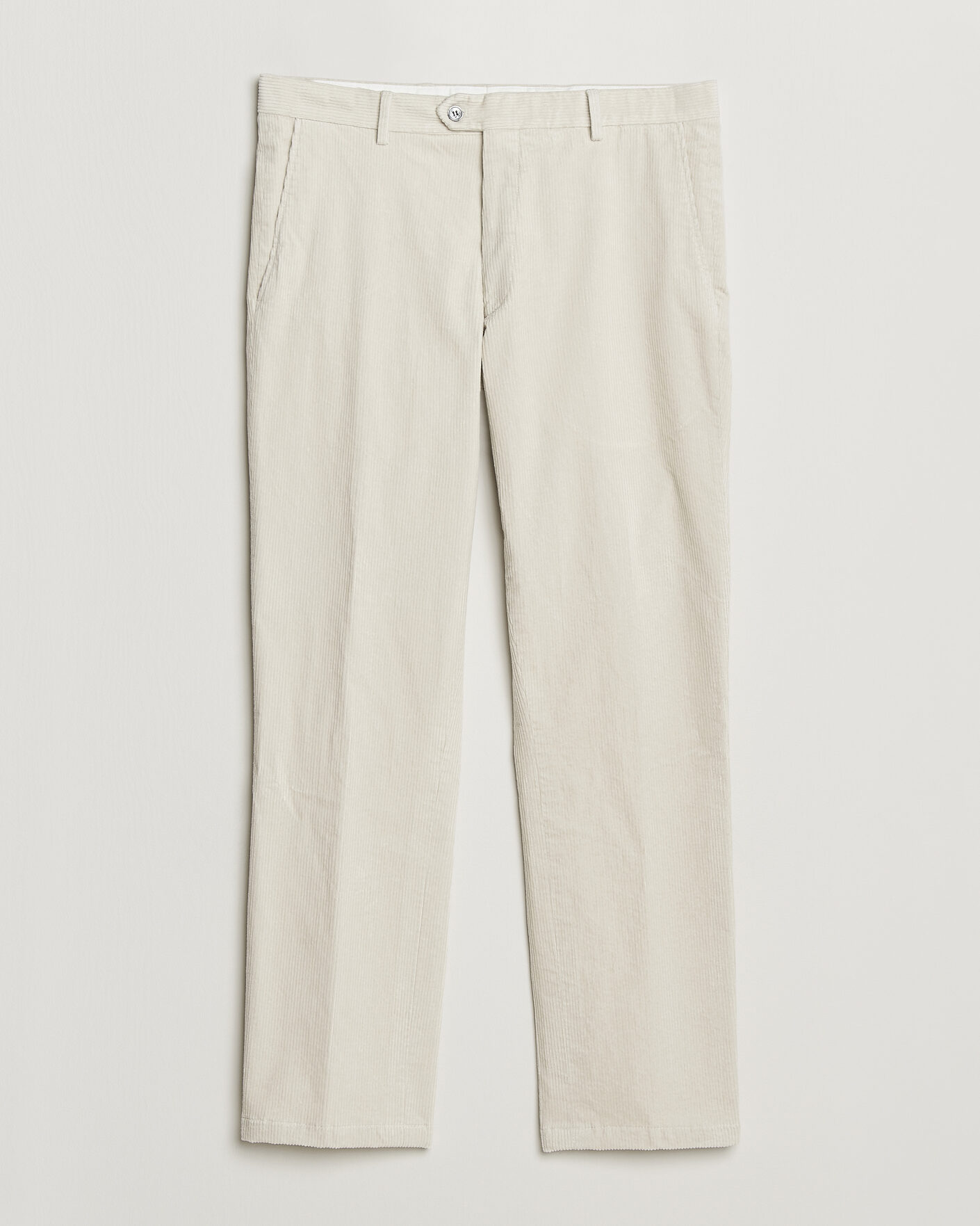 Herre | Bukser | Oscar Jacobson | Dandy Corduroy Trousers White