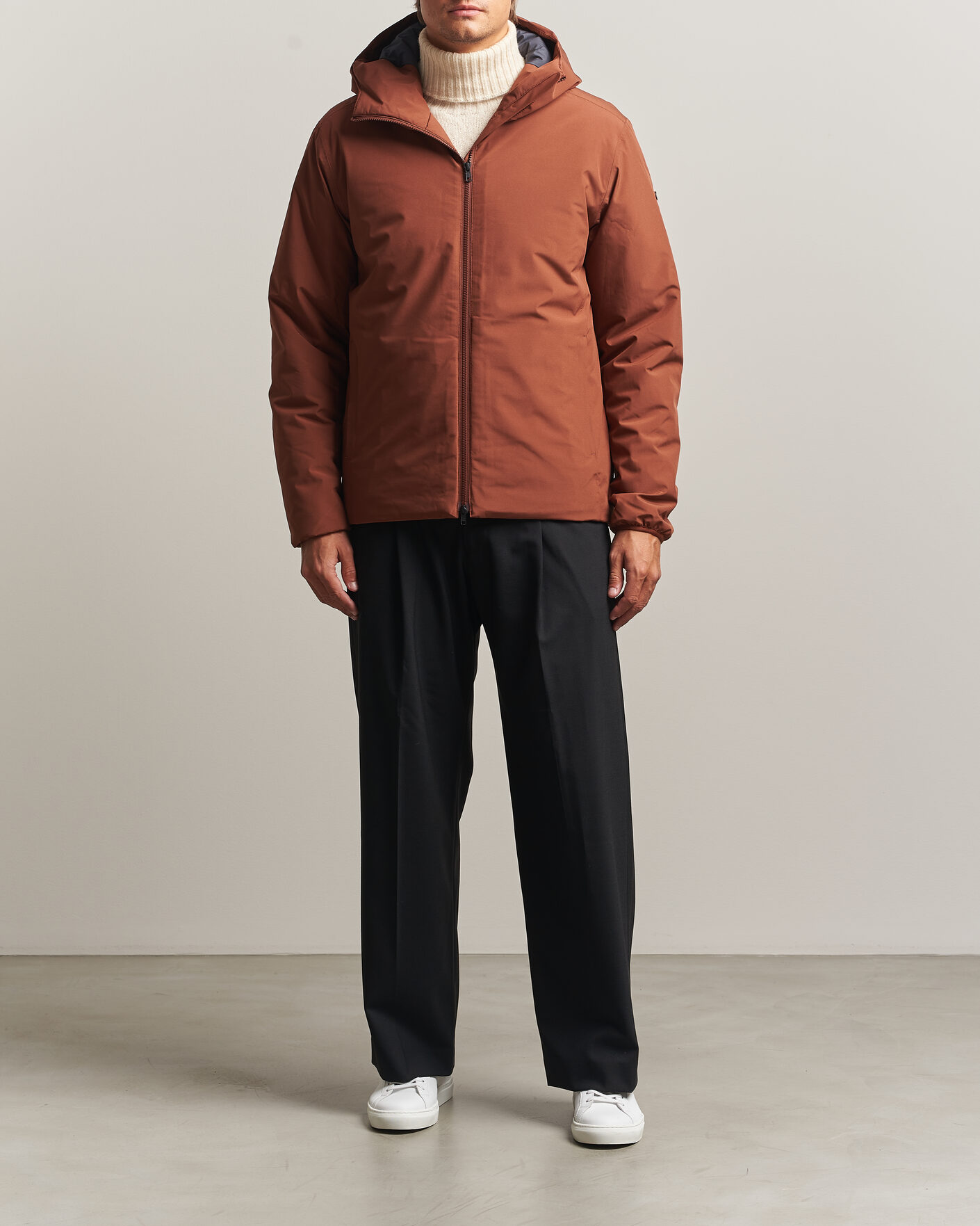 Herre | Jakker | Scandinavian Edition | Nimbus Padded Hood Jacket Red Clay
