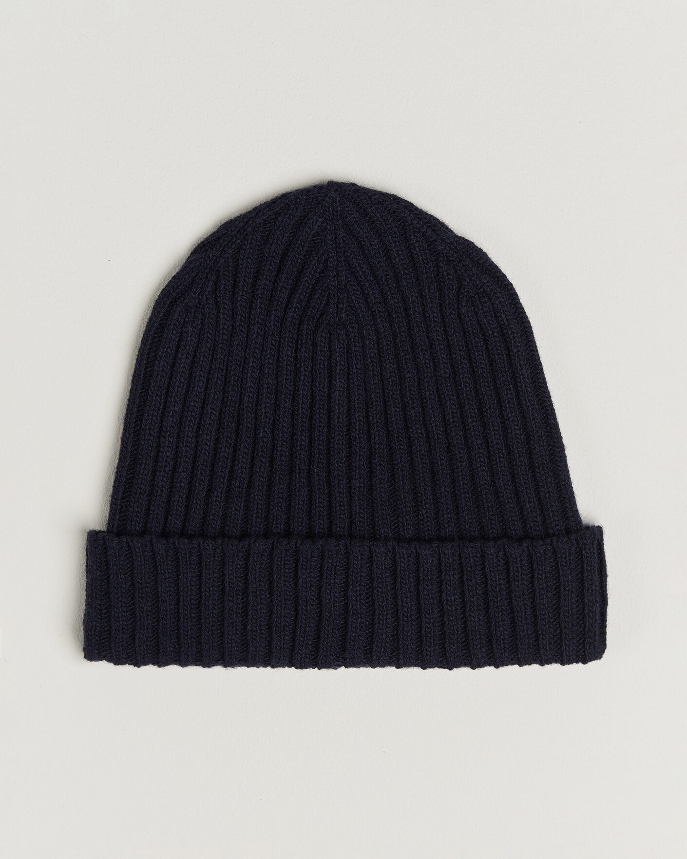 Herre | Luer | Stenströms | Brushed Merino Beanie Navy