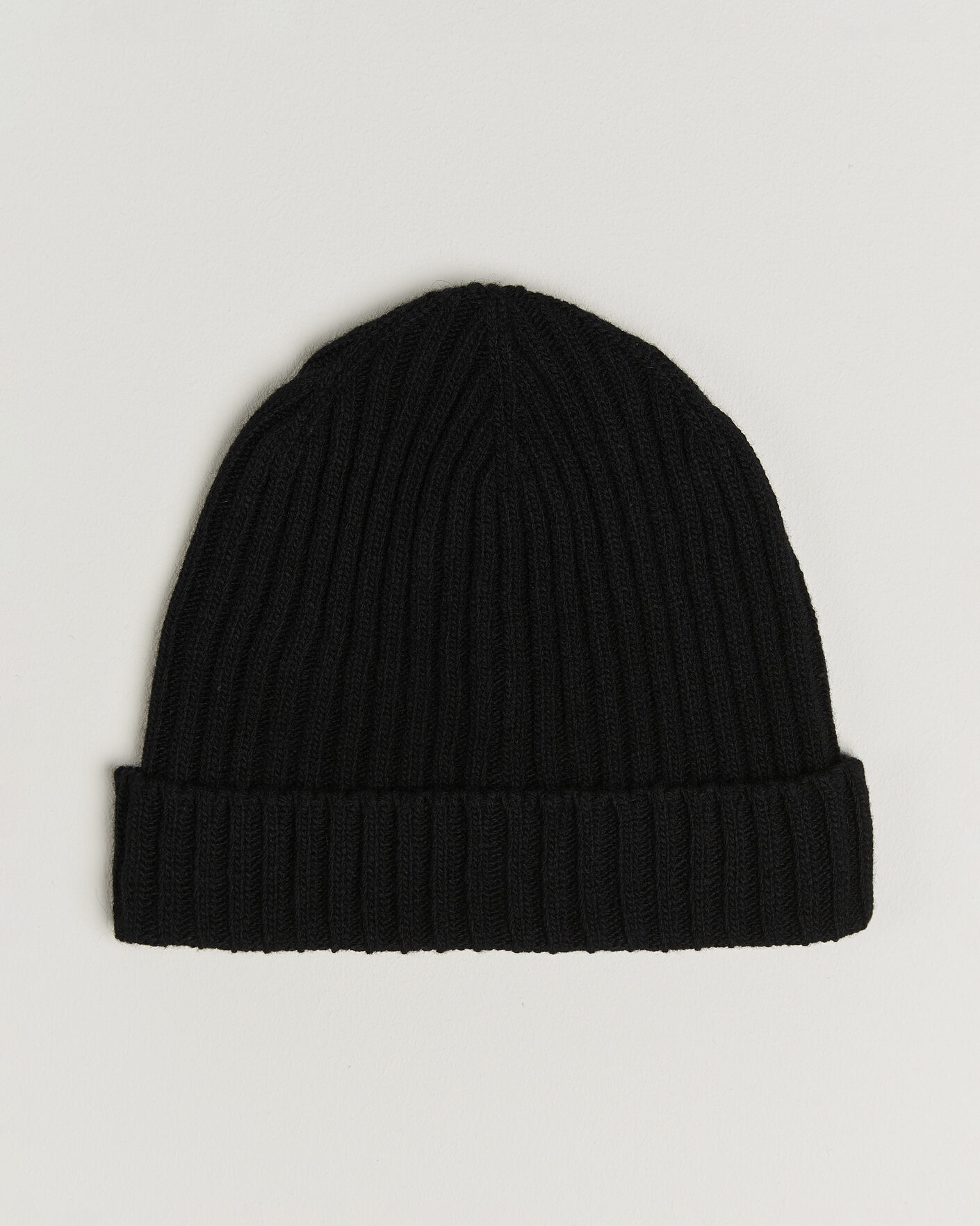 Herre | Luer | Stenströms | Brushed Merino Beanie Black