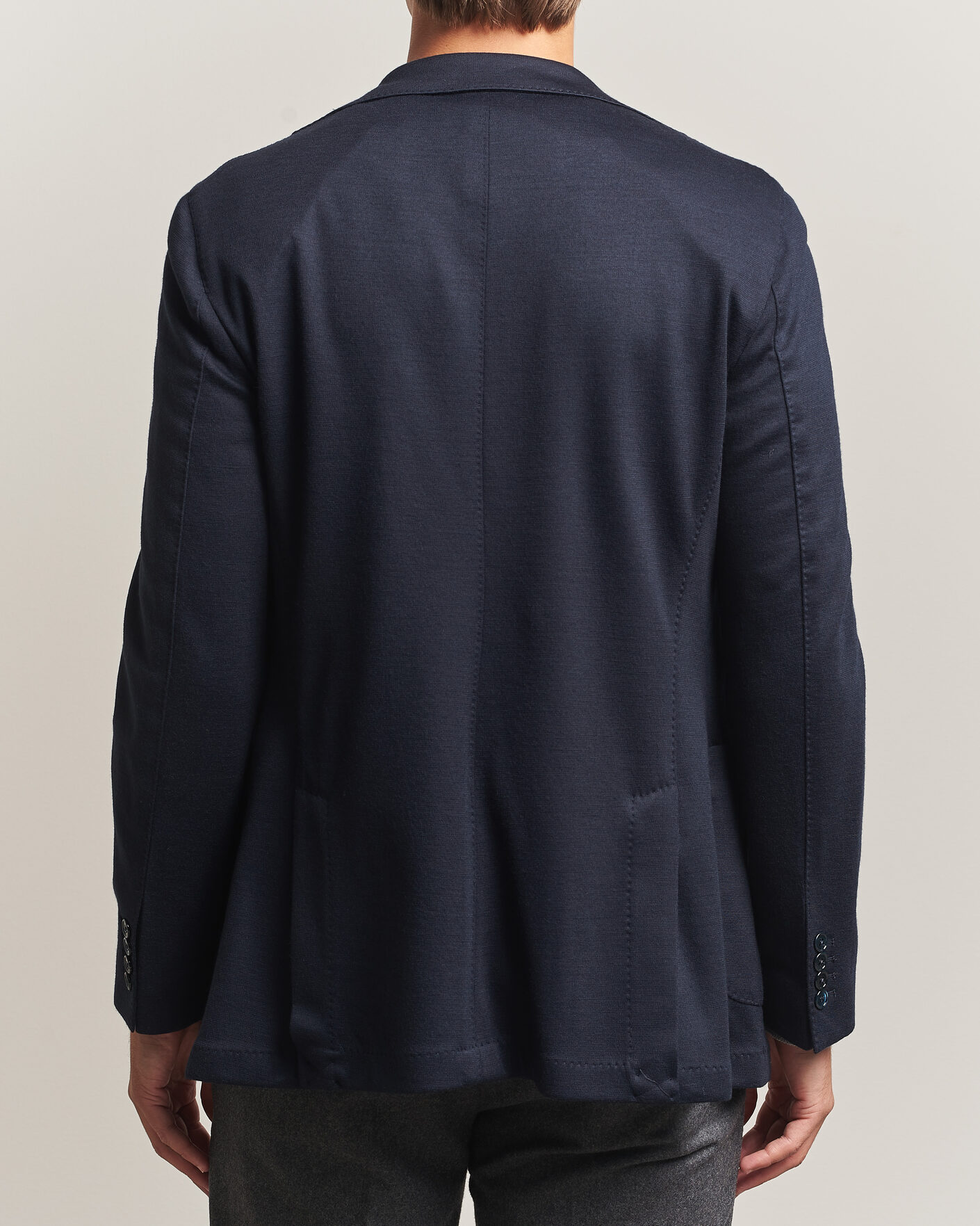 Herre | Dressjakker | Stenströms | Wool Jersey Blazer Navy