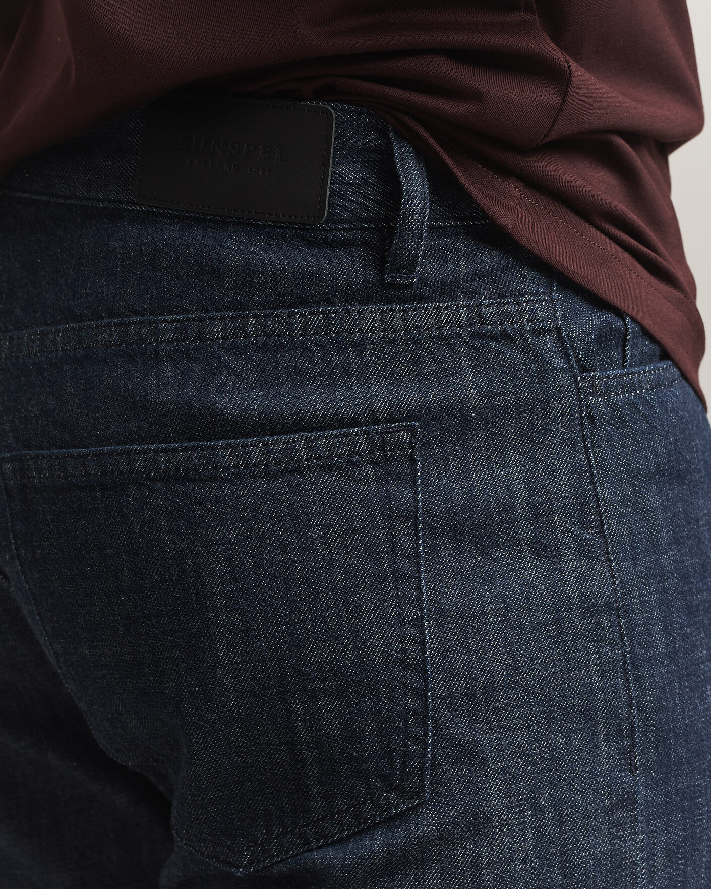 Herre | Jeans | Sunspel | Japanese Denim Jeans Blue