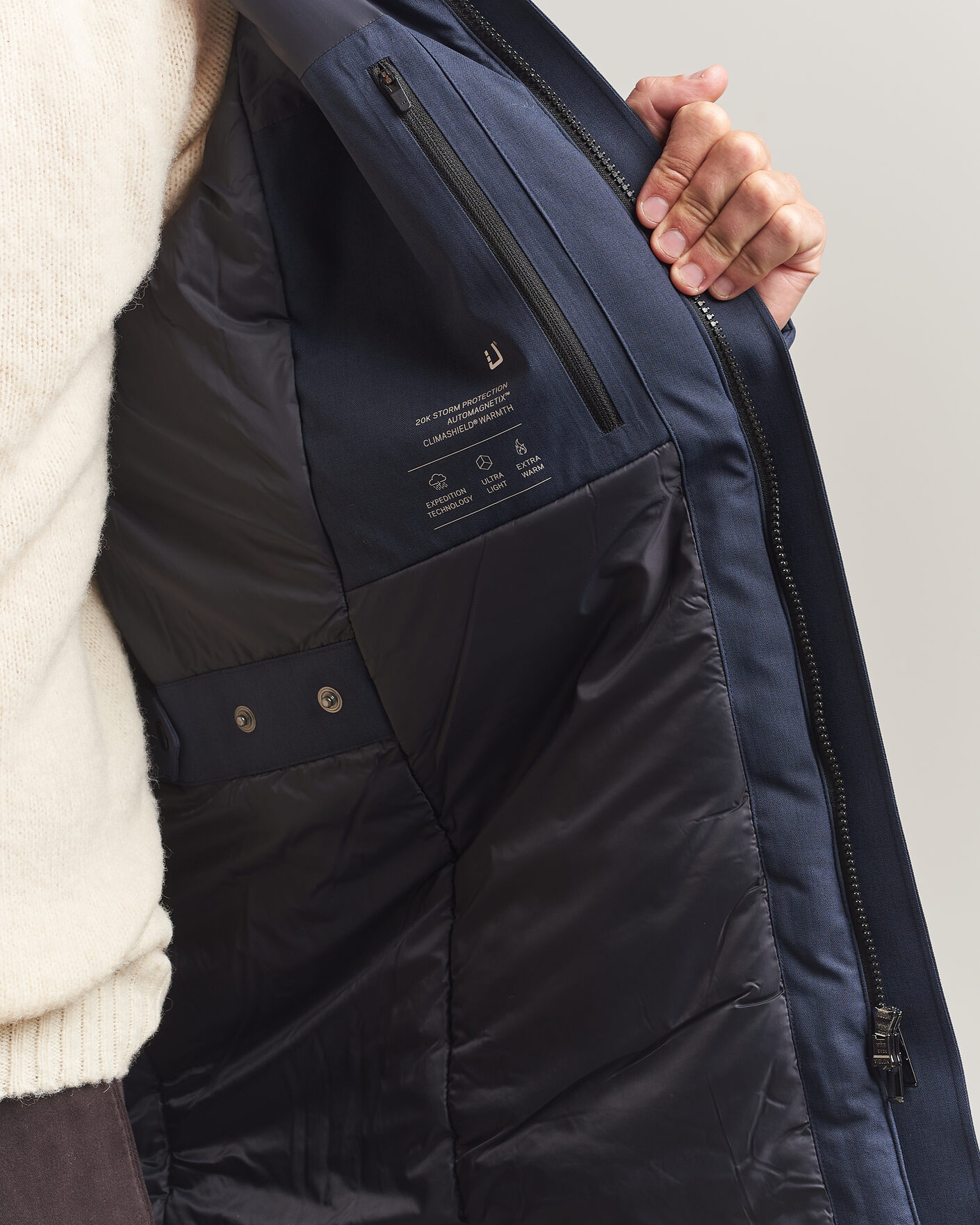 Herre | Jakker | UBR | Regulator Herringbone Parka Navy