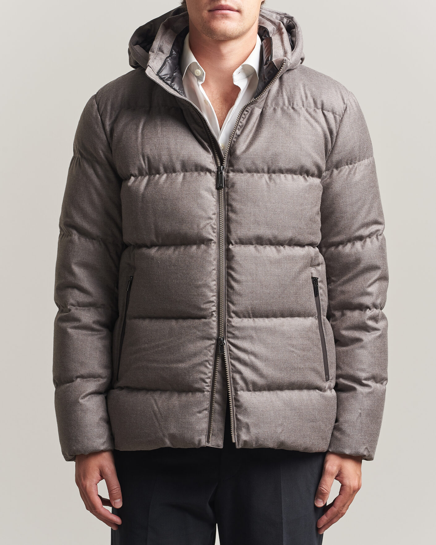 Herre | Jakker | UBR | Concord Jacket Savile Grey Melange Wool