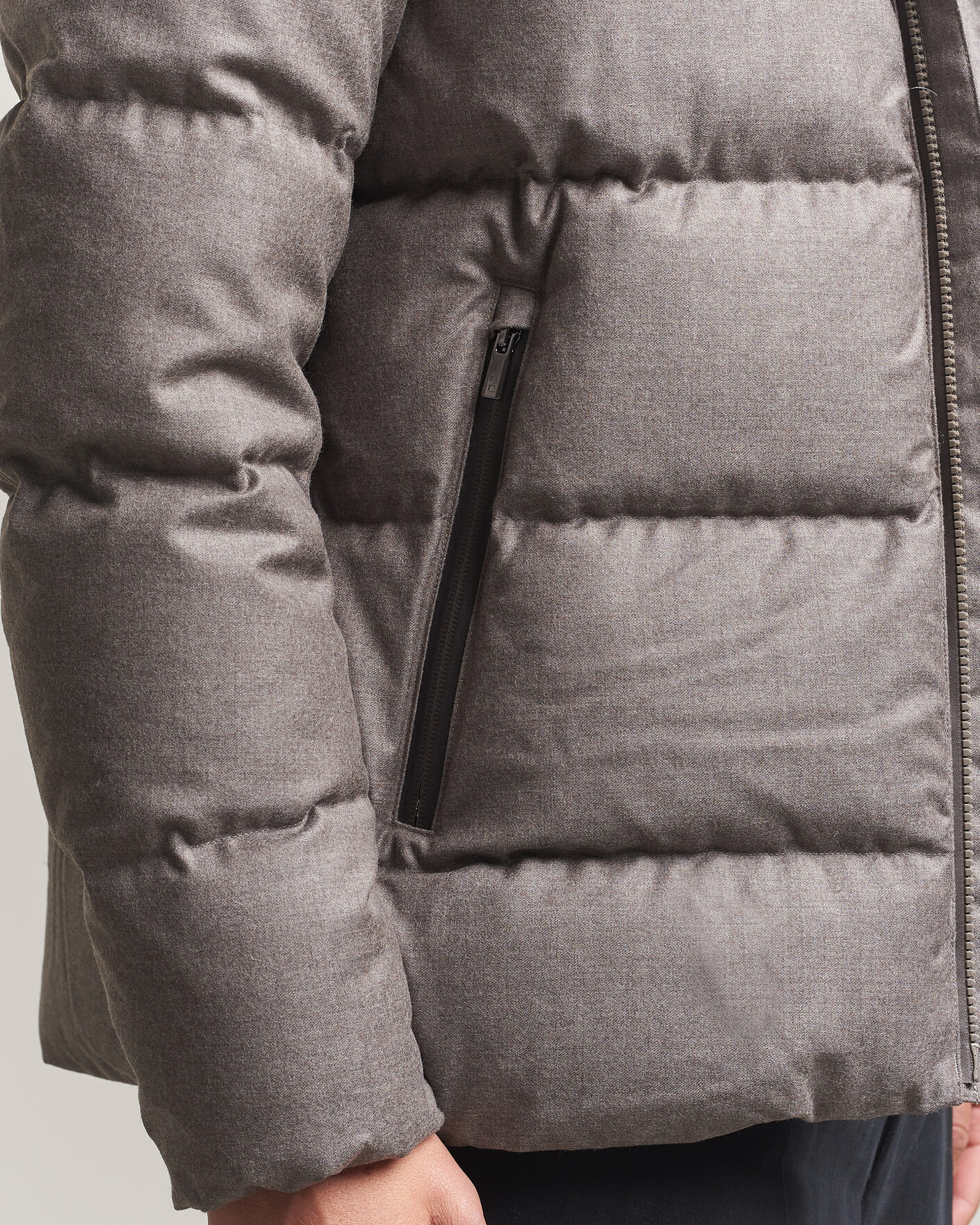 Herre | Jakker | UBR | Concord Jacket Savile Grey Melange Wool