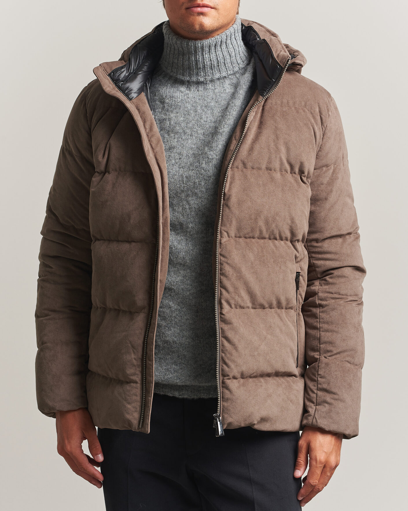 Herre | Jakker | UBR | Concord Jacket Savile Neo Suede Sand