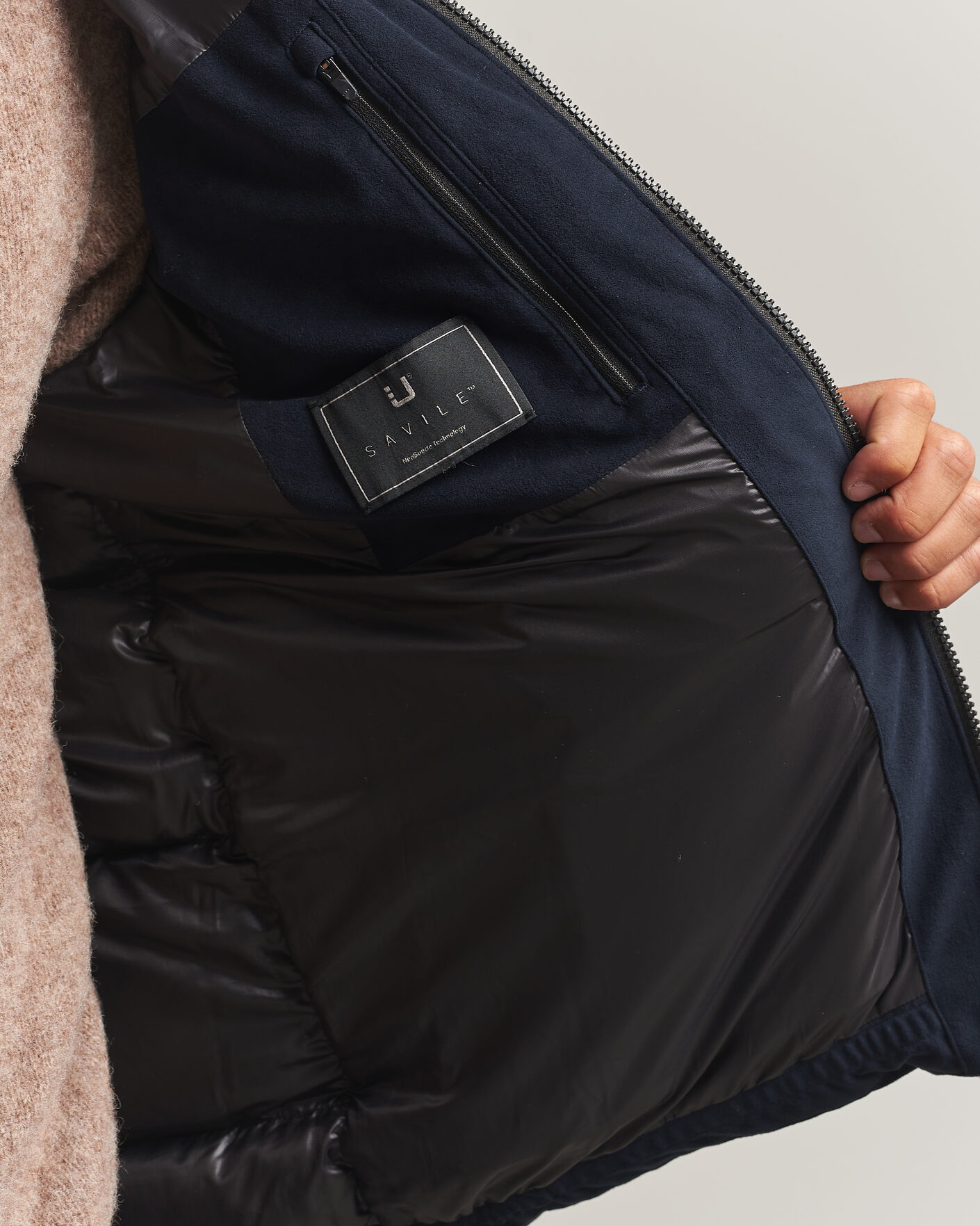 Herre | Jakker | UBR | Concord Jacket Savile Neo Suede Navy