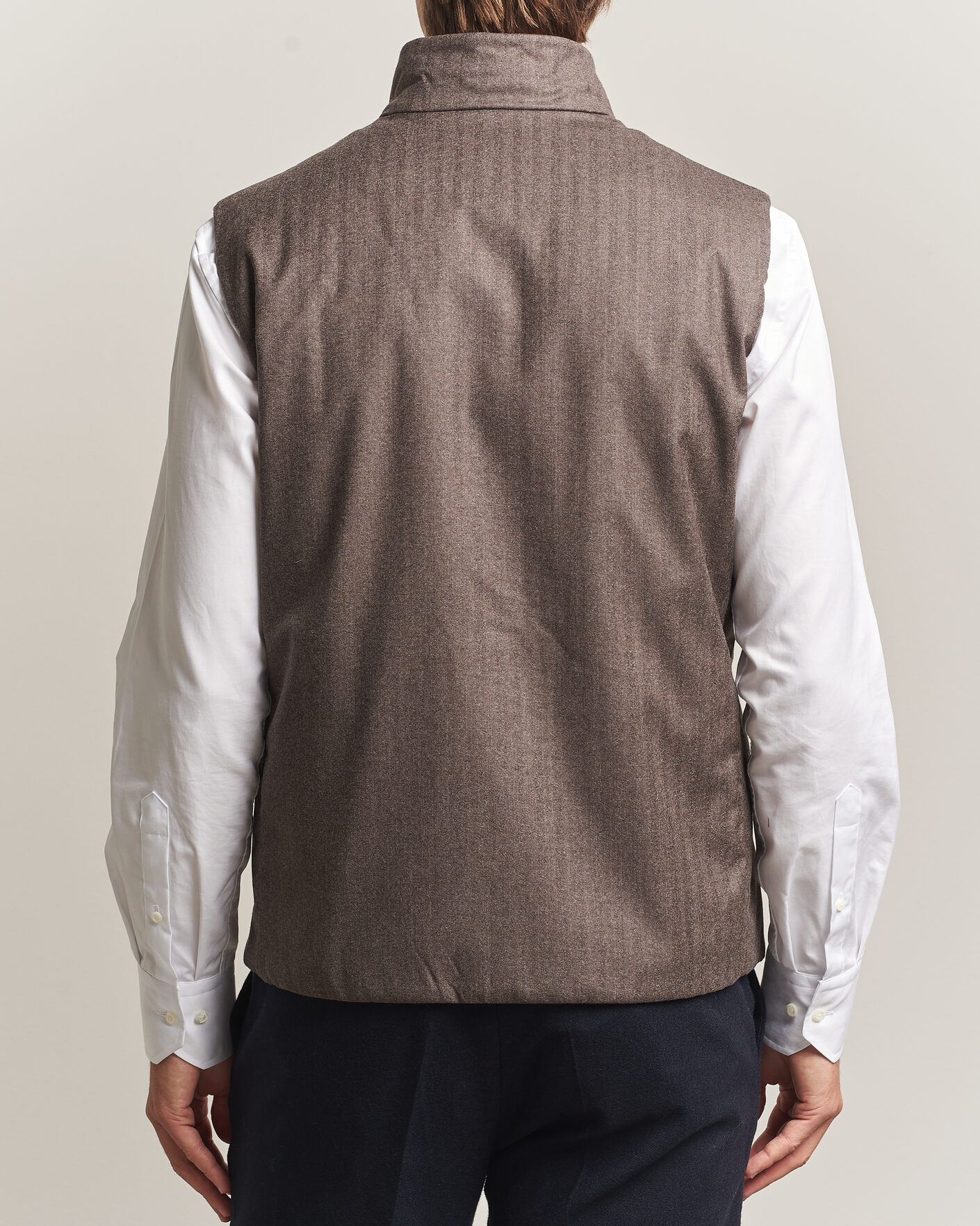 Herre | Vester | UBR | Raptor Lightweight Vest Savile Brown Herringbone