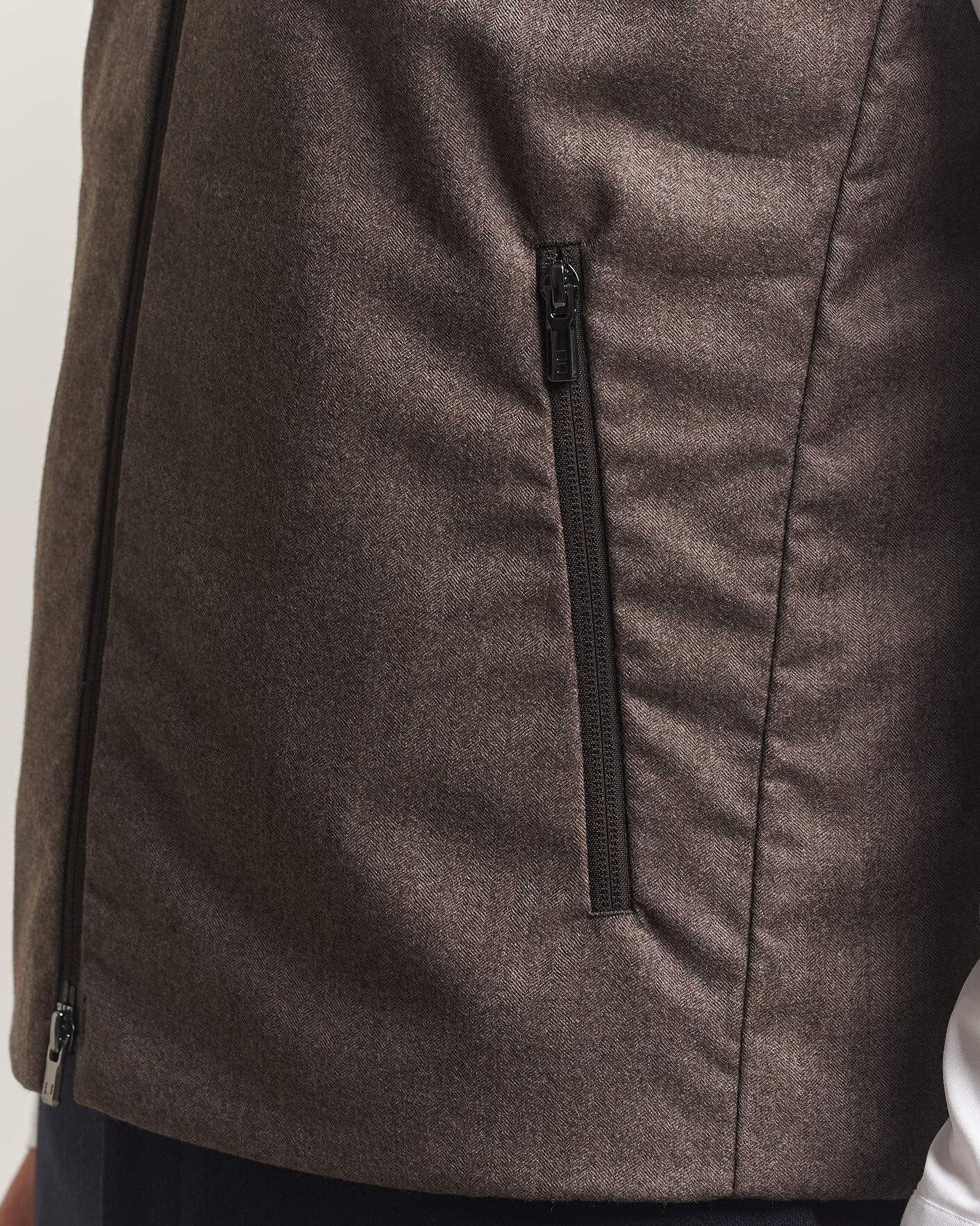 Herre | Vester | UBR | Raptor Lightweight Vest Savile Brown Herringbone