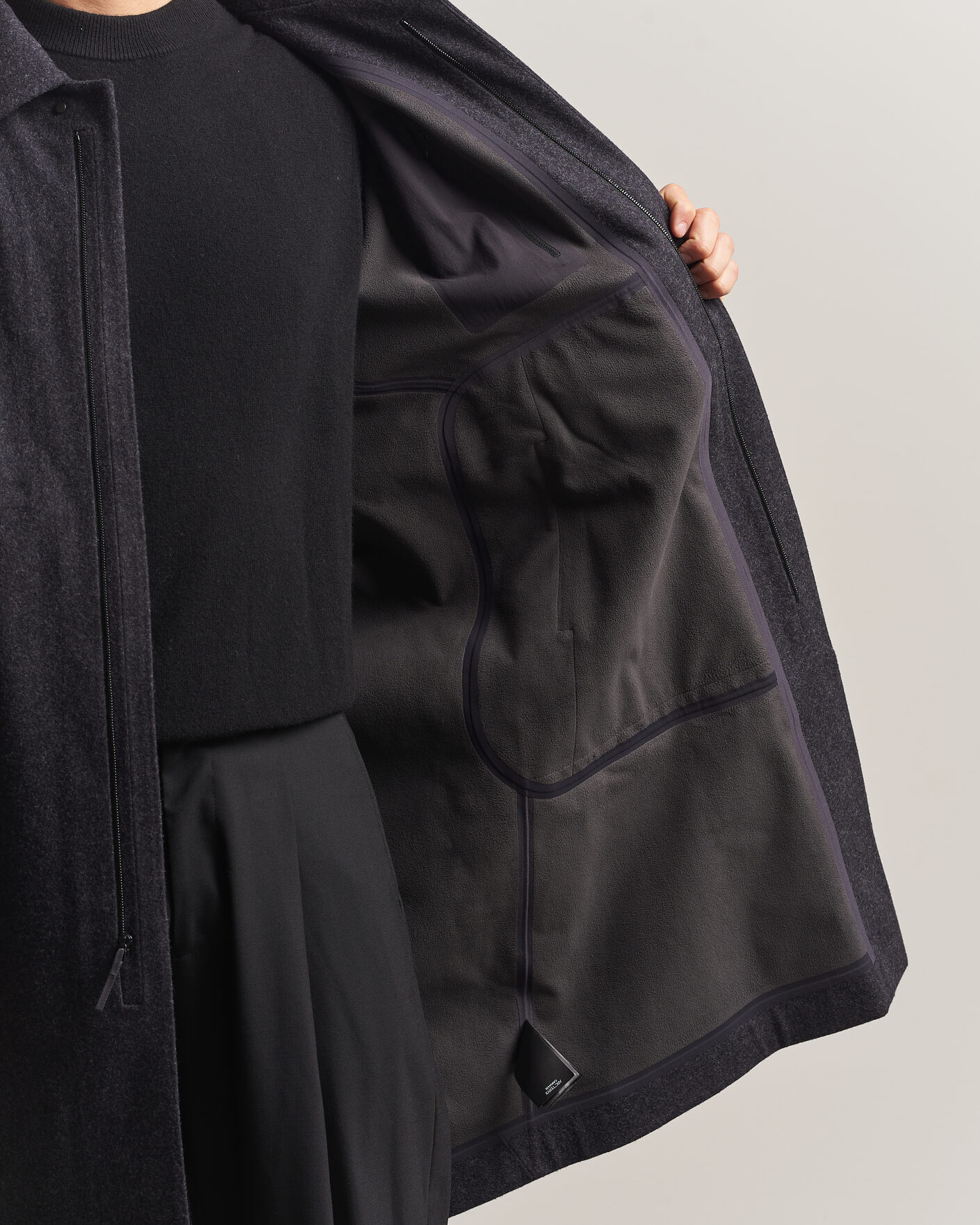 Herre | Jakker | Arc'teryx Veilance | Alar Wool Coat Black