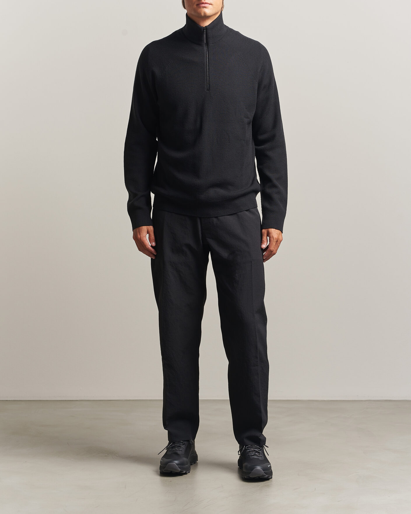 Herre | Gensere | Arc'teryx Veilance | Conic Wool Half-Zip Black
