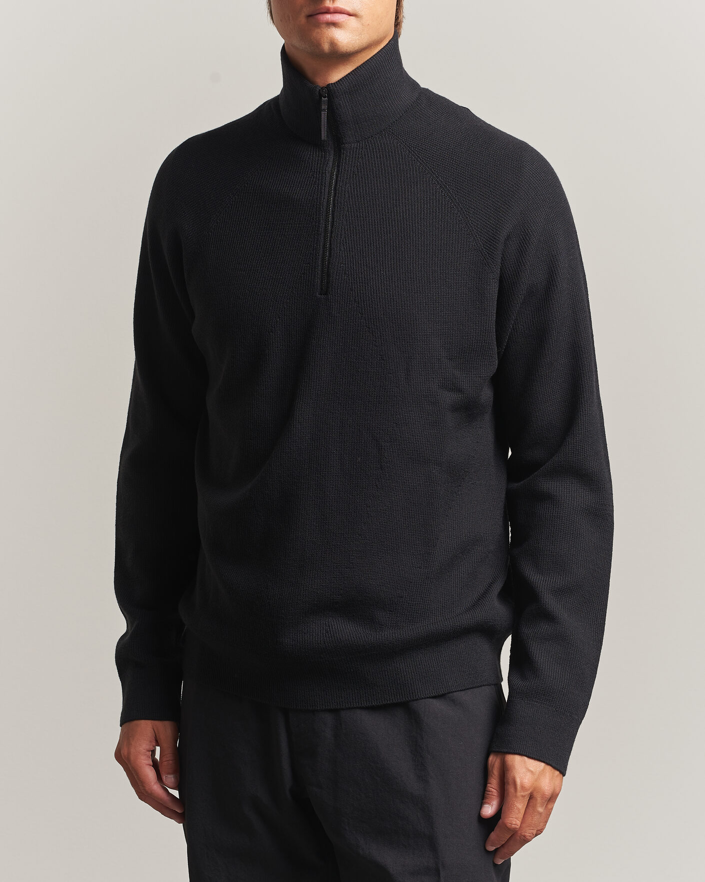 Herre | Gensere | Arc'teryx Veilance | Conic Wool Half-Zip Black