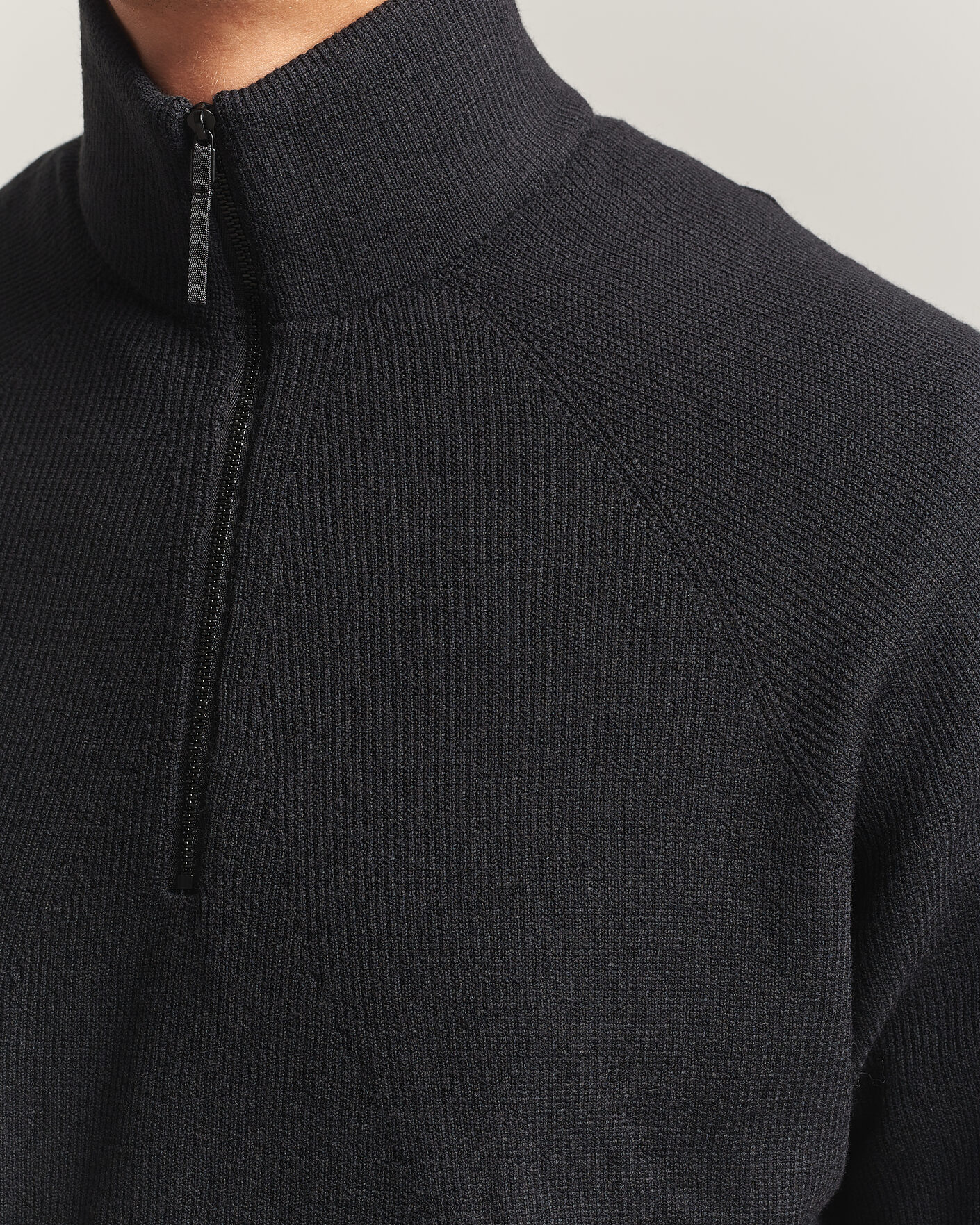 Herre | Gensere | Arc'teryx Veilance | Conic Wool Half-Zip Black