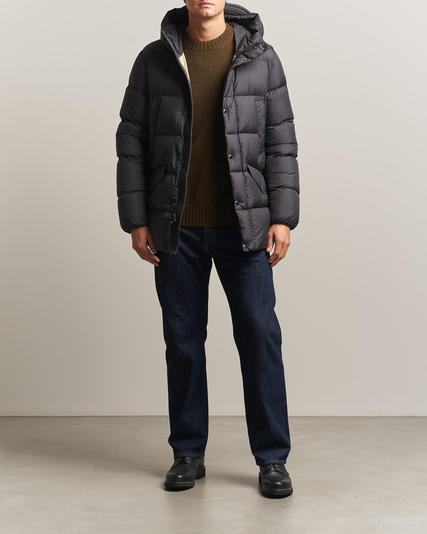 Herre | Jakker | Woolrich | Cloud Davis Parka Black