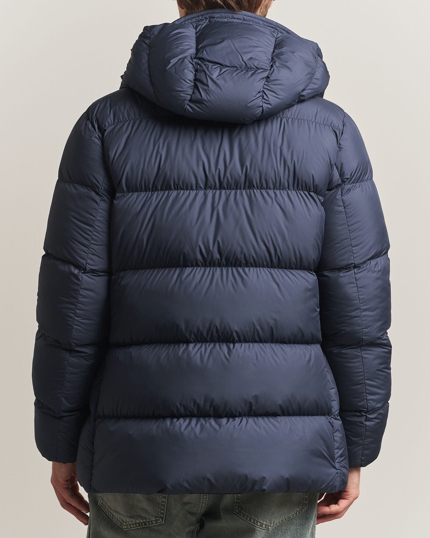 Herre | Jakker | Woolrich | Cloud Davis Parka Melton Blue