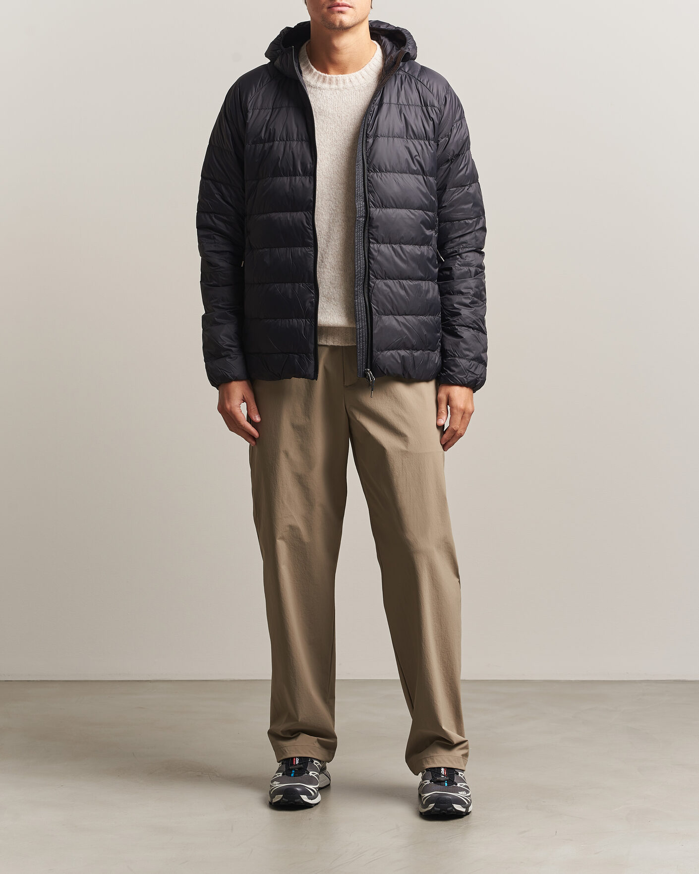 Herre | Jakker | Pyrenex | Guzet Hooded Down Jacket Black