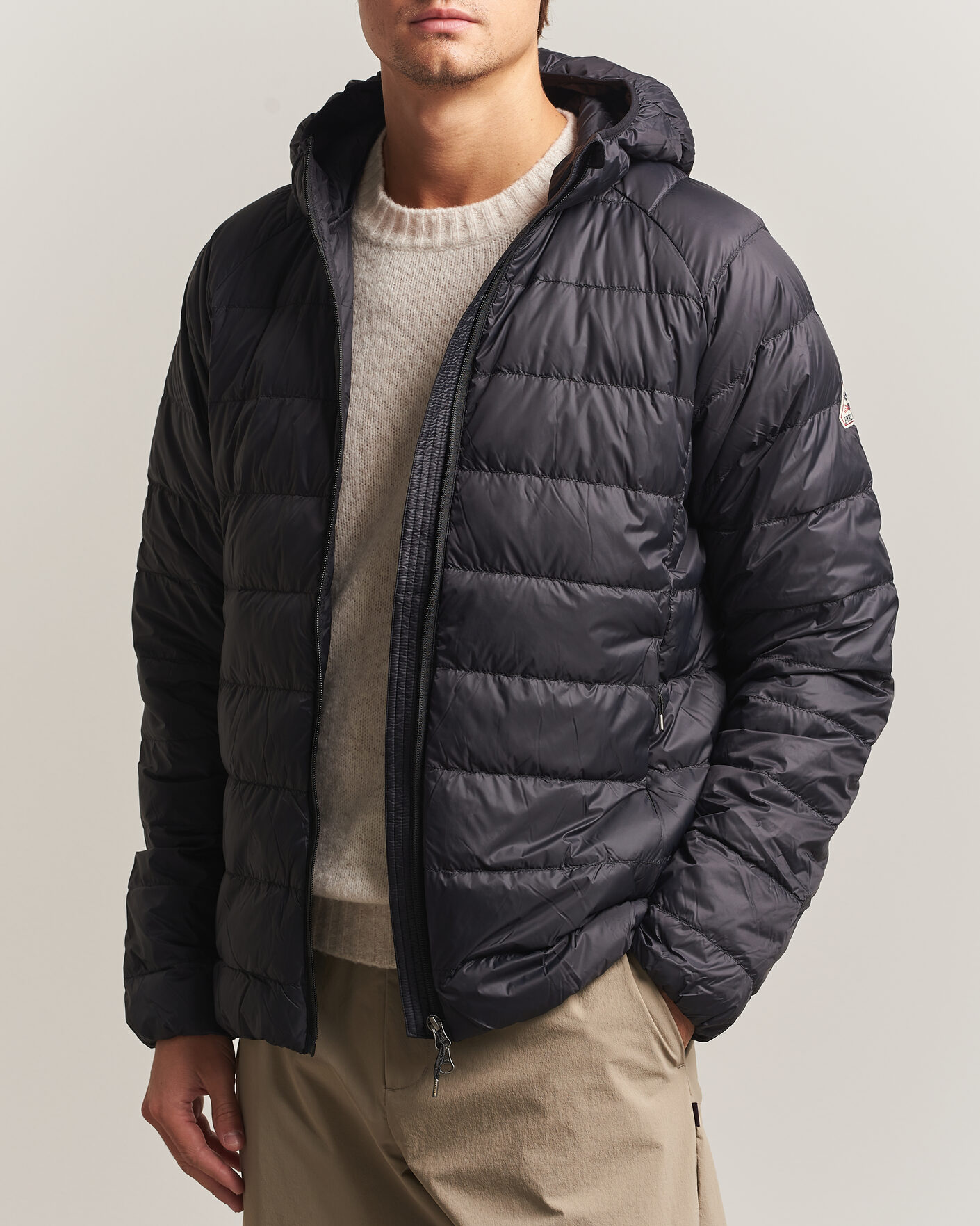 Herre | Jakker | Pyrenex | Guzet Hooded Down Jacket Black