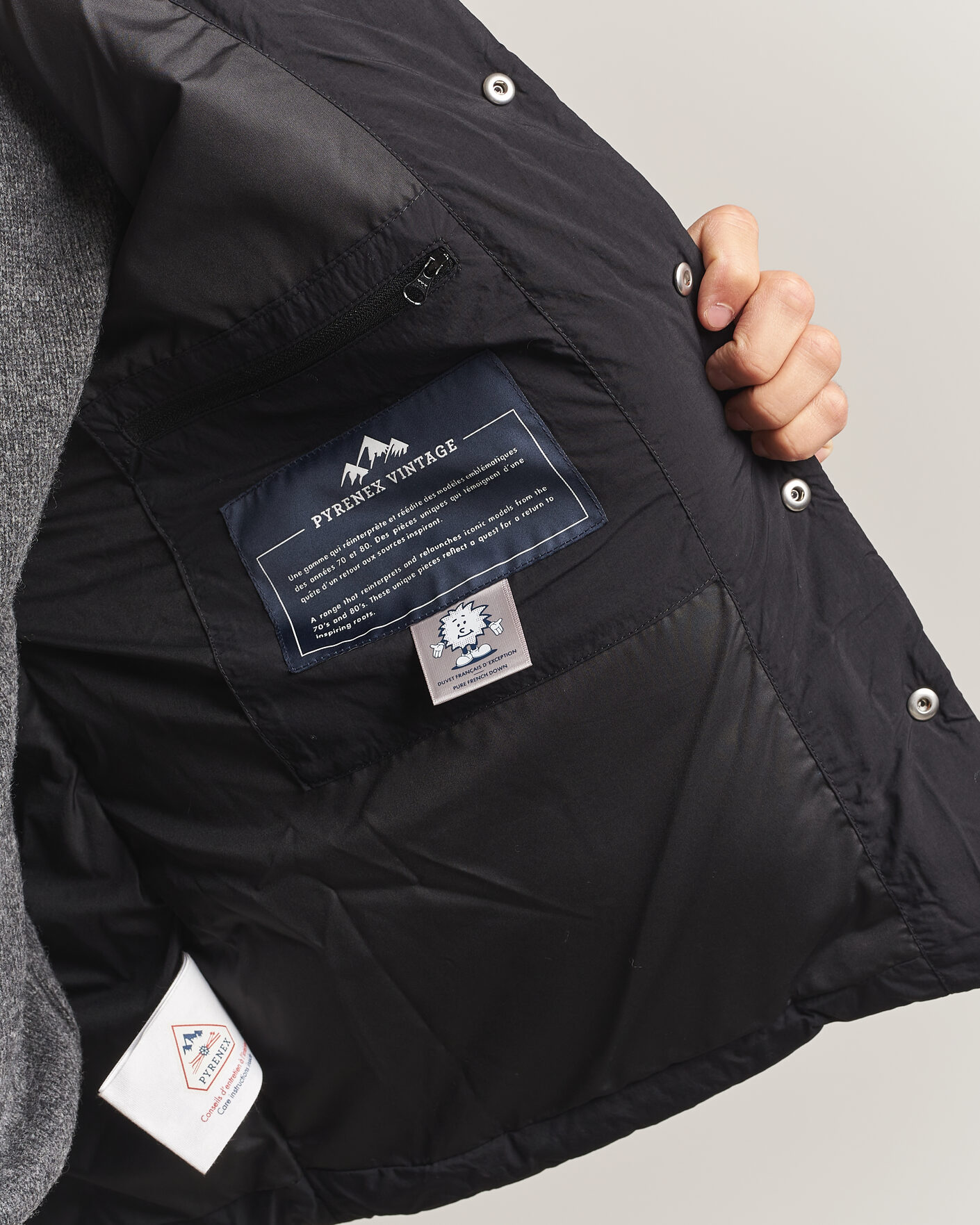 Herre | Jakker | Pyrenex | Fiery Down Jacket Black