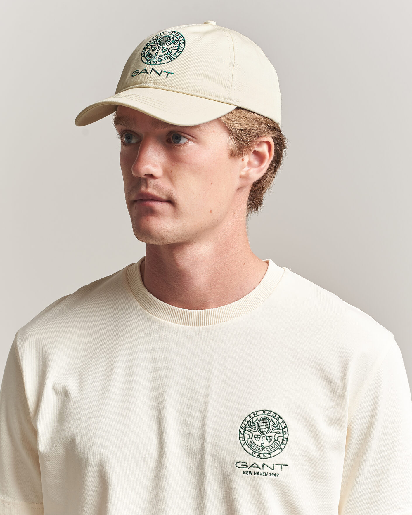Herre | Hatter og capser | Gant | Tournament Cap Cream