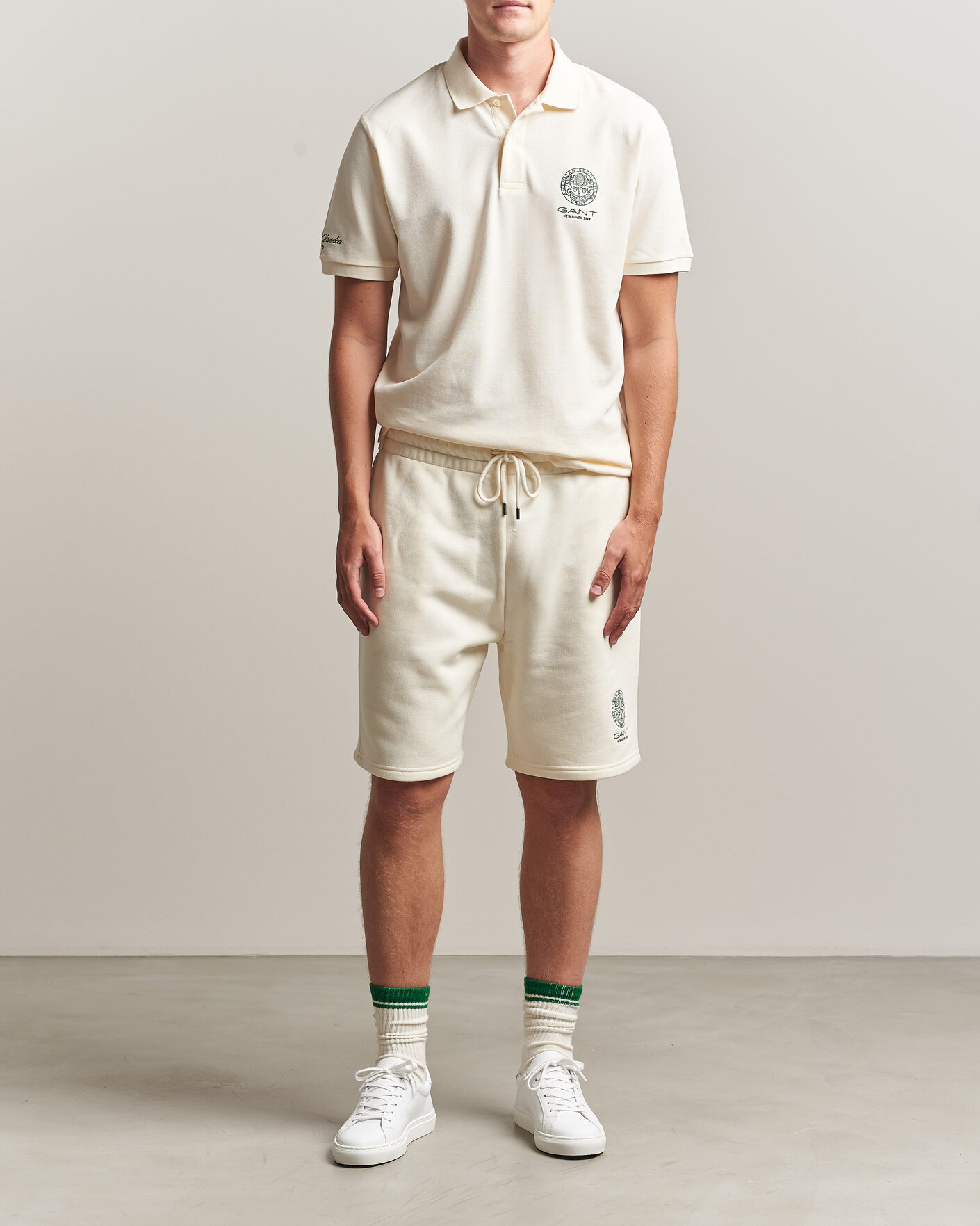 Herre | Pikéer | Gant | Tournament Pique Cream