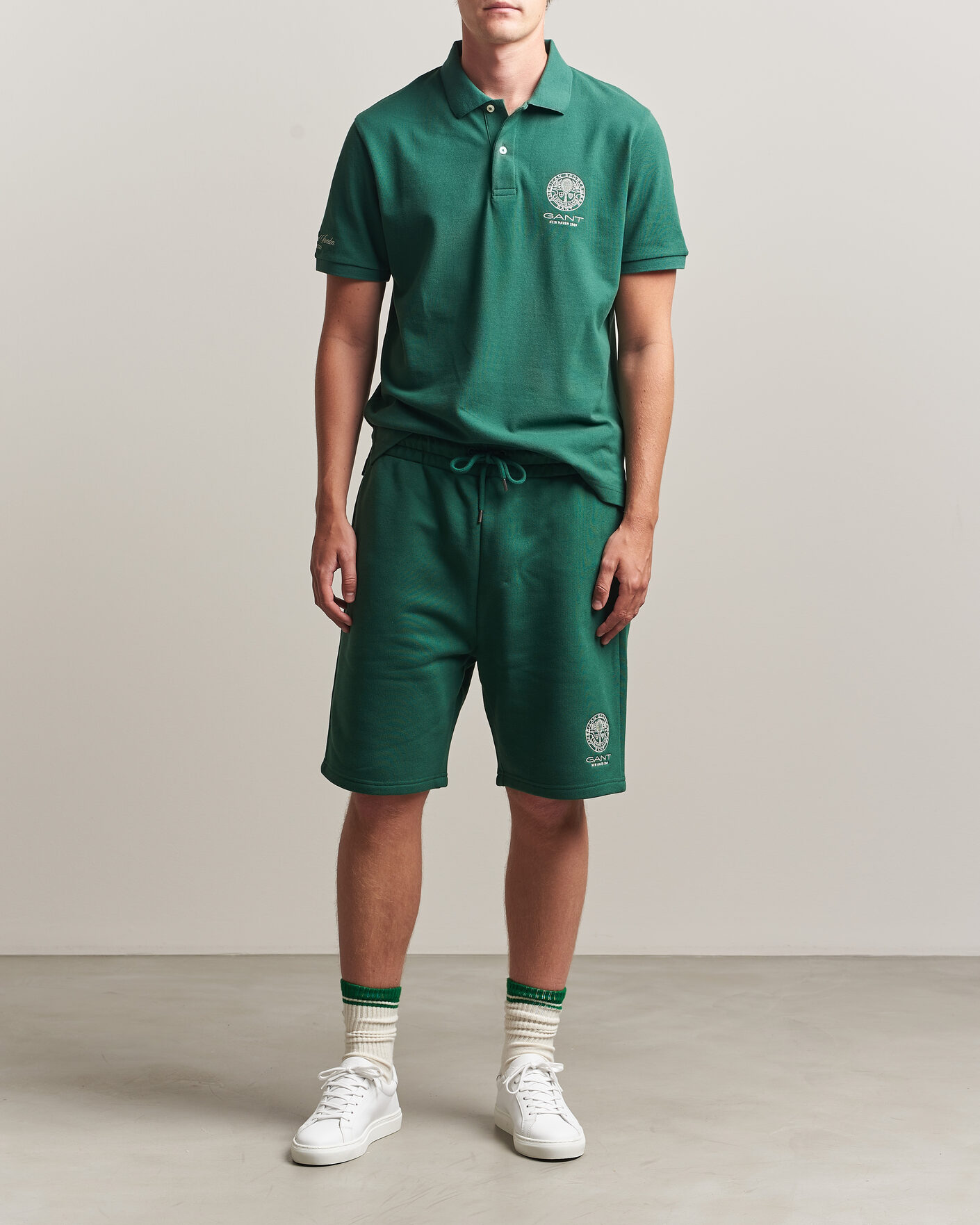 Herre | Pikéer | Gant | Tournament Pique Green