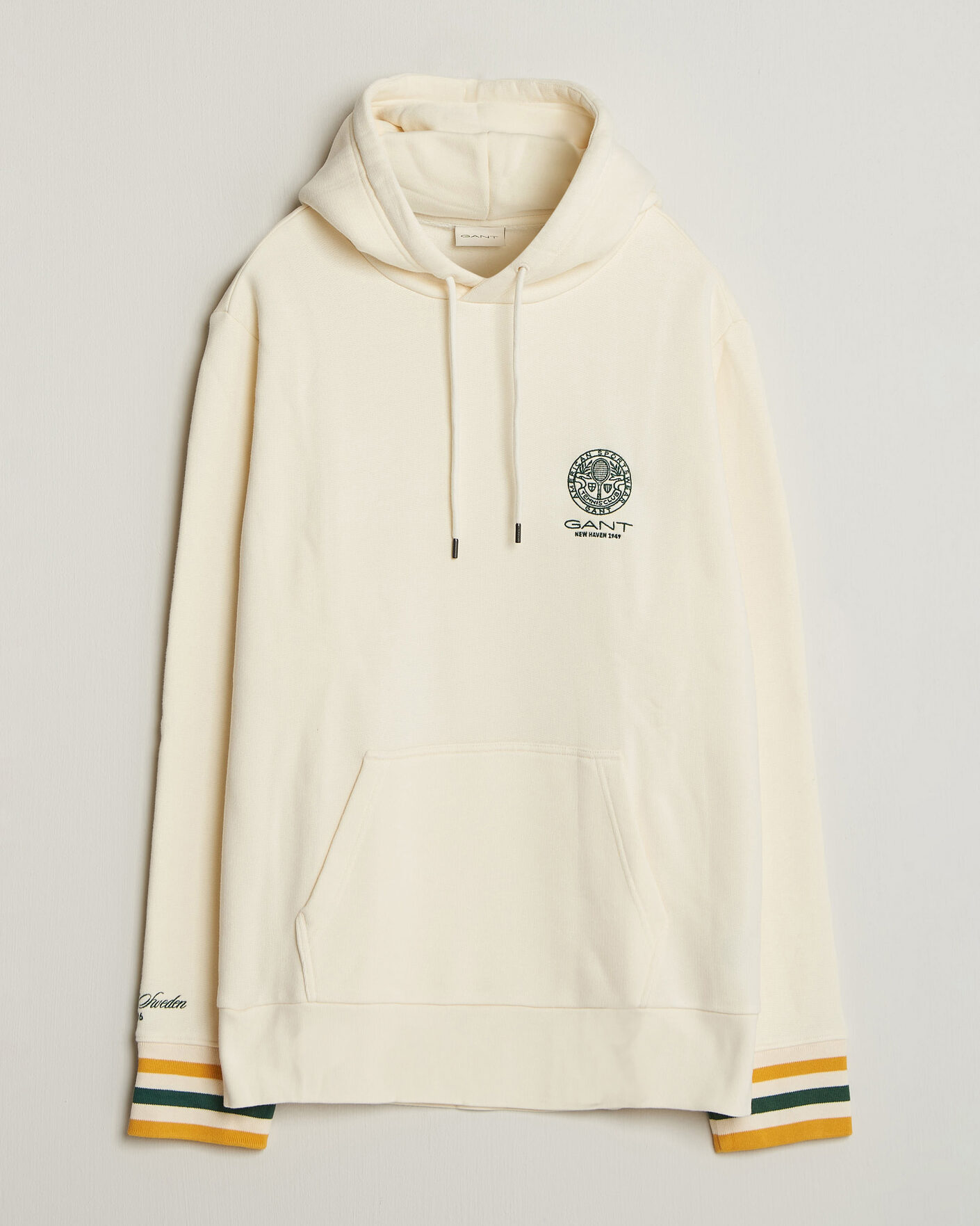 Herre | Gensere | Gant | Tournament Hoodie Cream