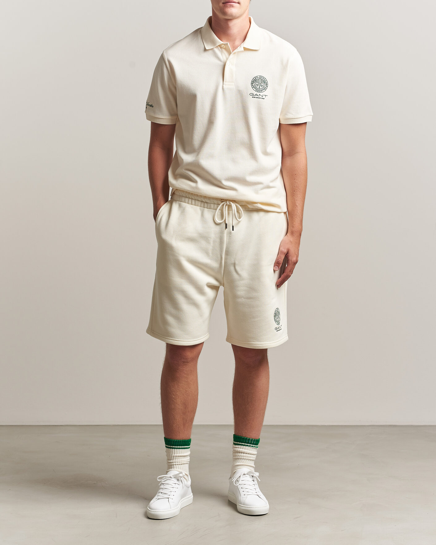 Herre | Shorts | Gant | Tournament Shorts Cream