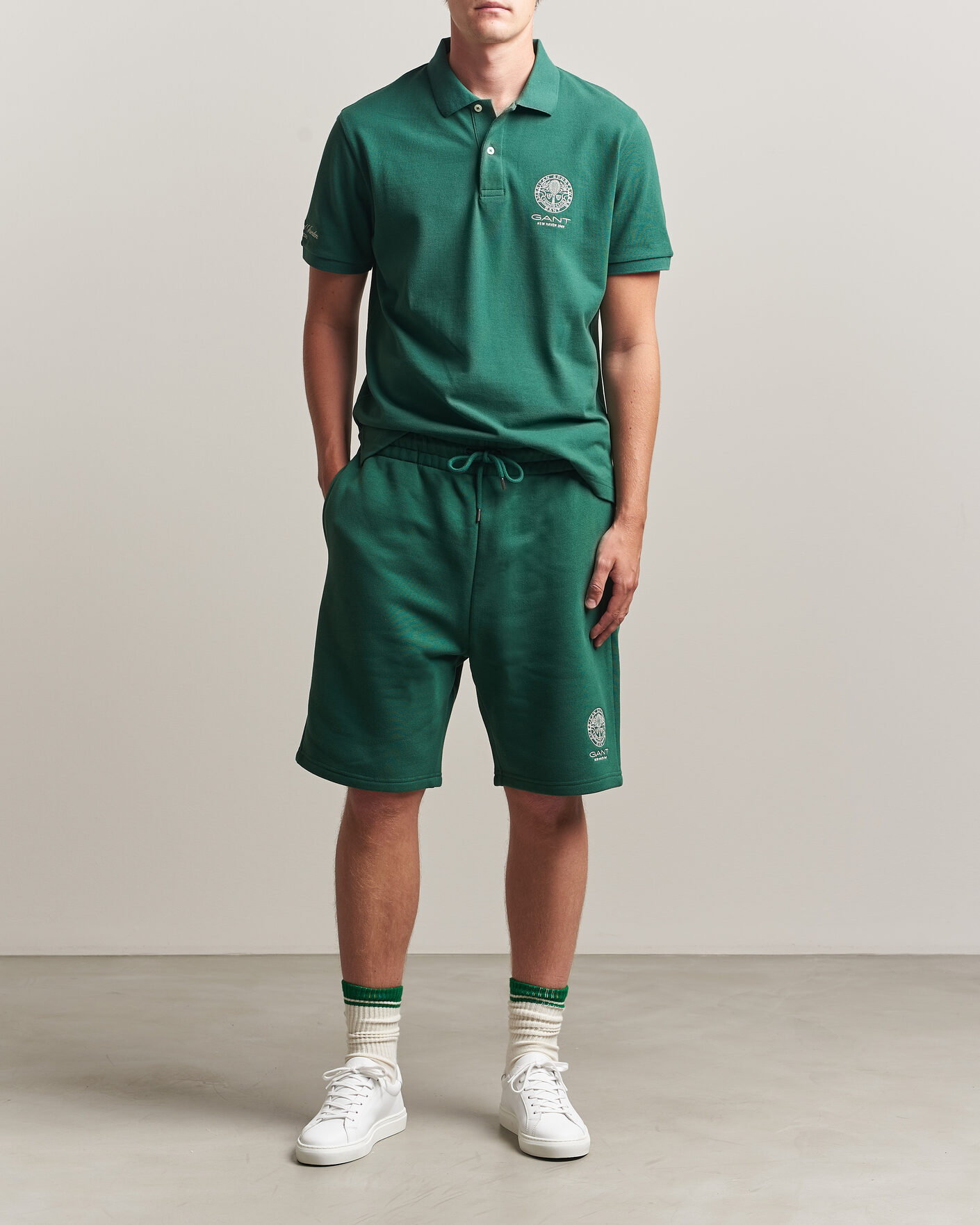 Herre | Shorts | Gant | Tournament Shorts Green