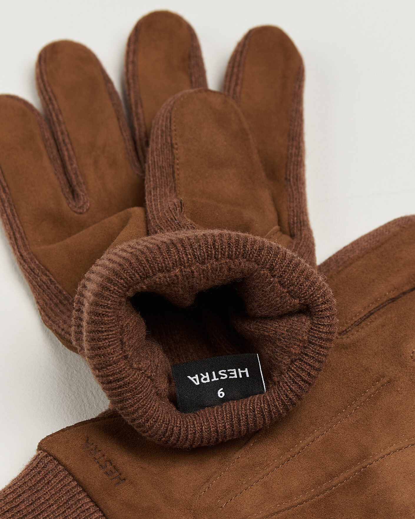 Herre | Hansker | Hestra | Geoffery Suede Wool Tricot Glove Whiskey