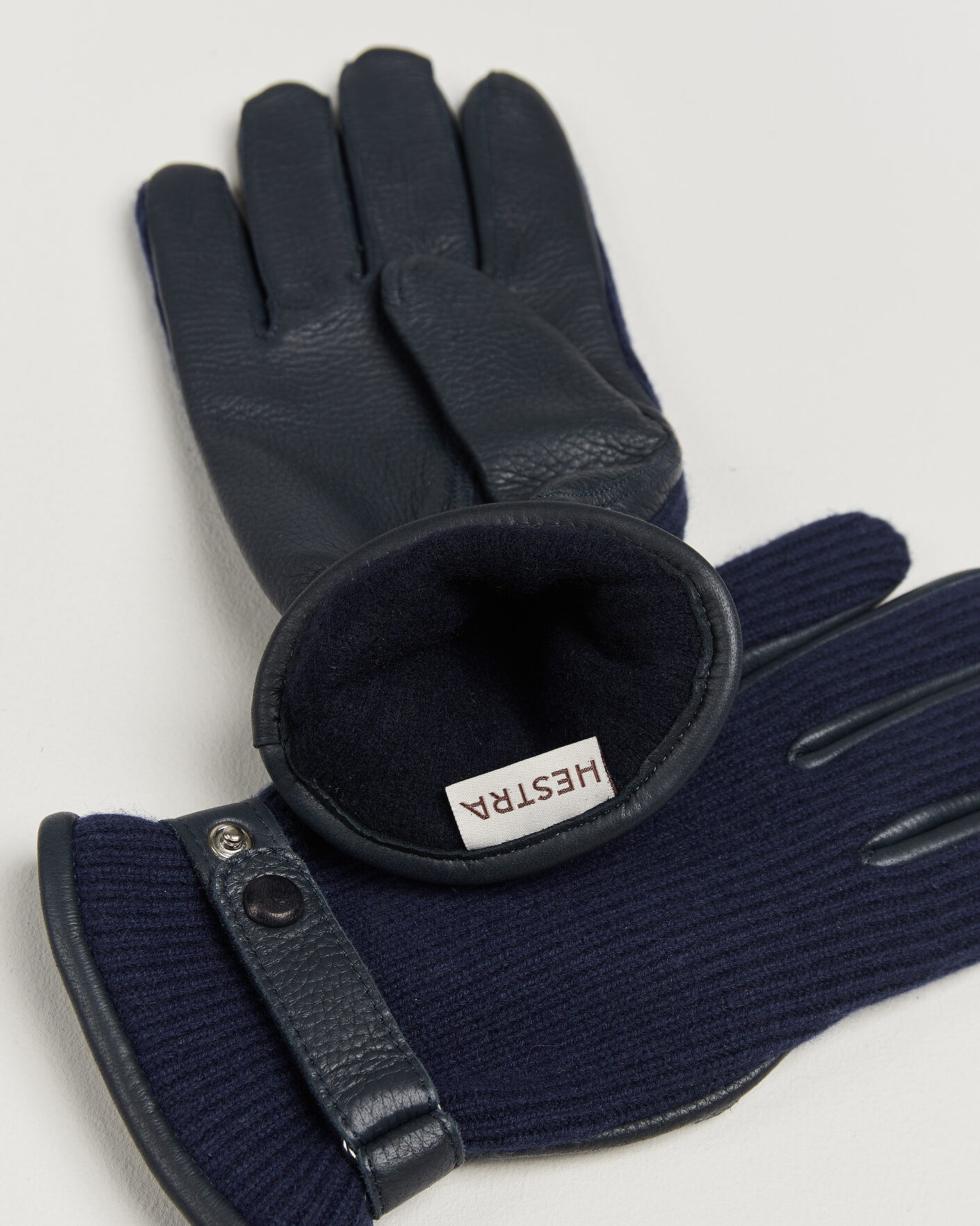 Herre | Hansker | Hestra | Christopher Cashmere/Elkskin Glove Navy