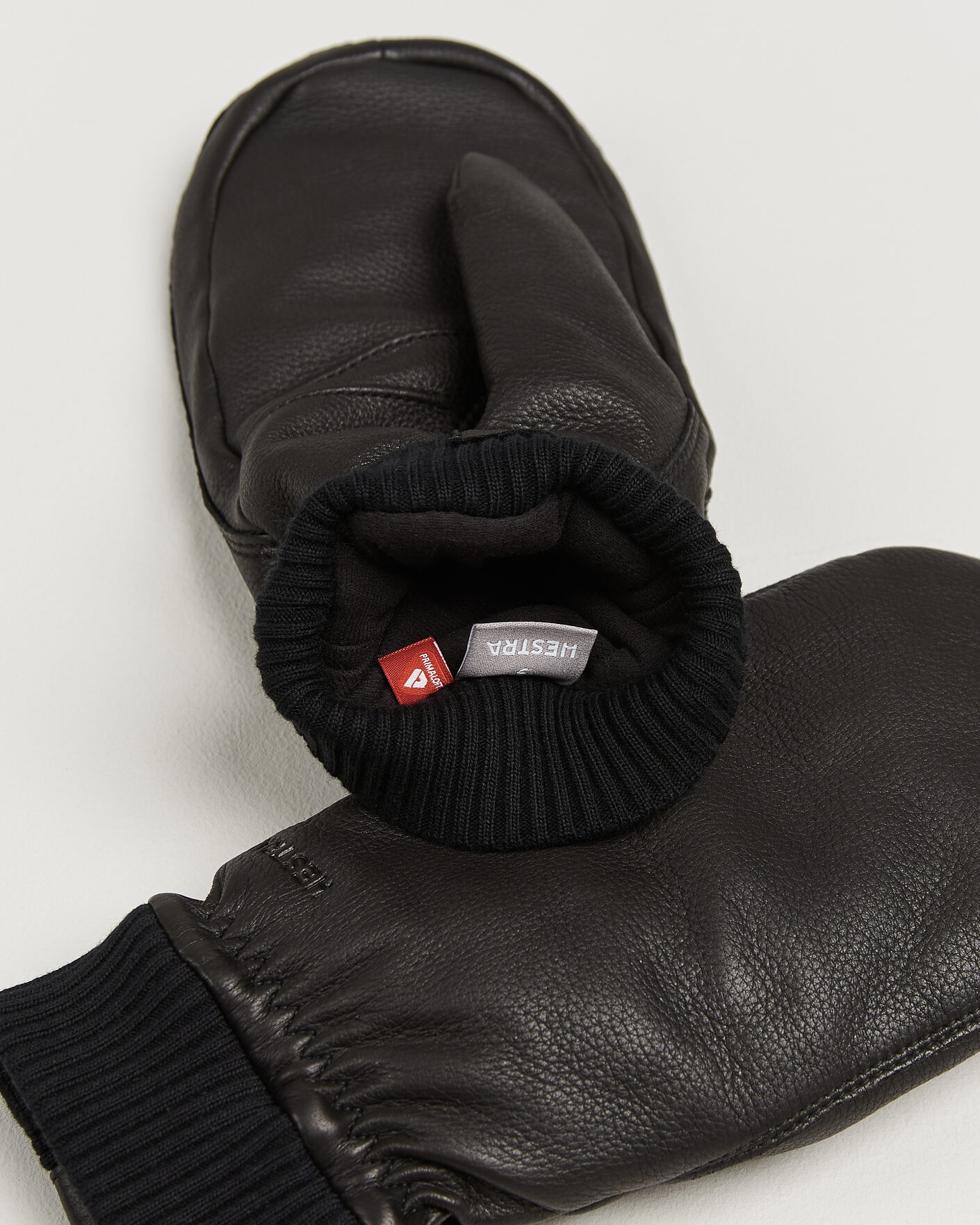 Herre | Hansker | Hestra | Tore Deerskin Primaloft Lined Mitt Black