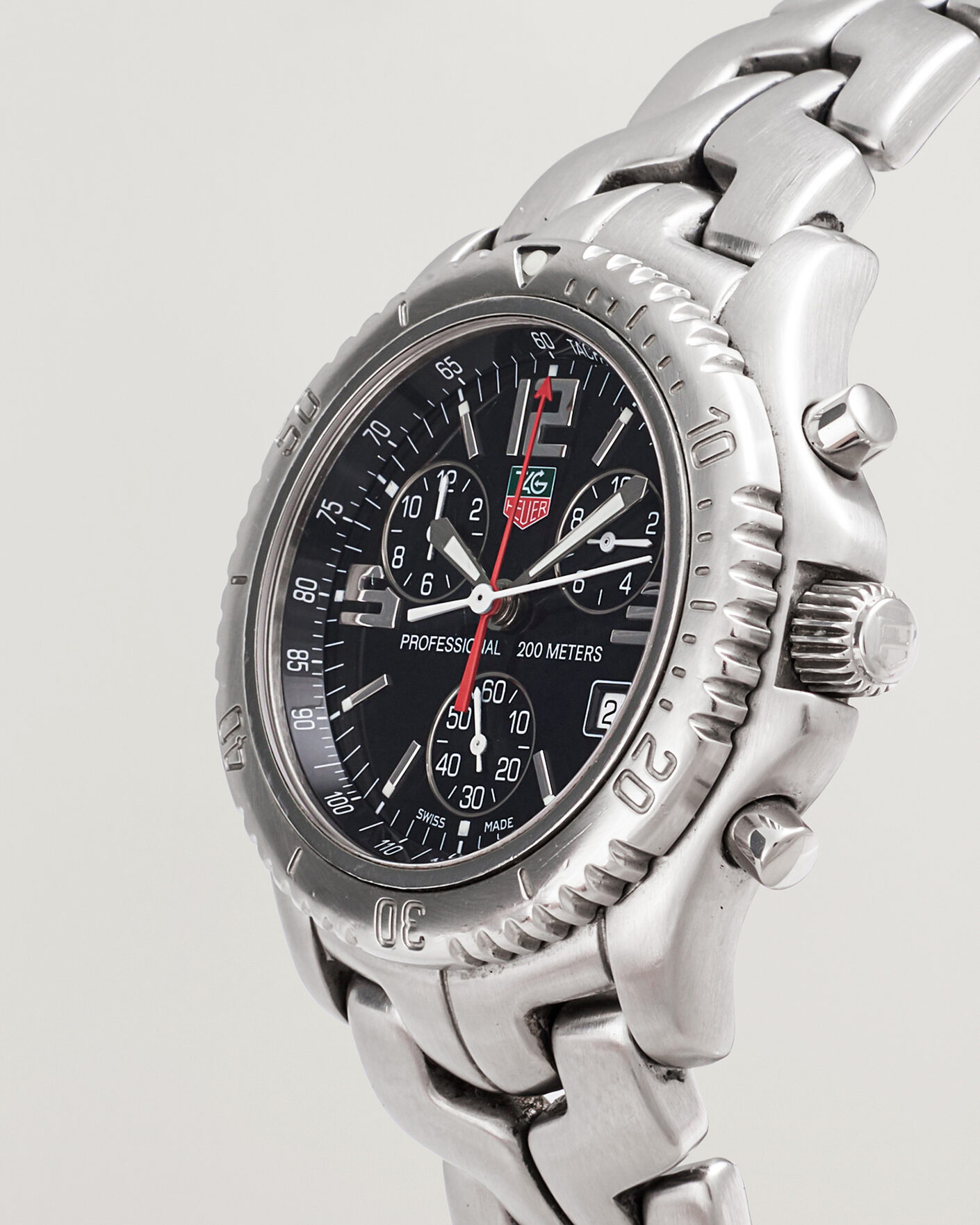 Herre | Tag Heuer Pre-Owned Link Quartz CT1111 | Tag Heuer Pre-Owned | Link Quartz CT1111