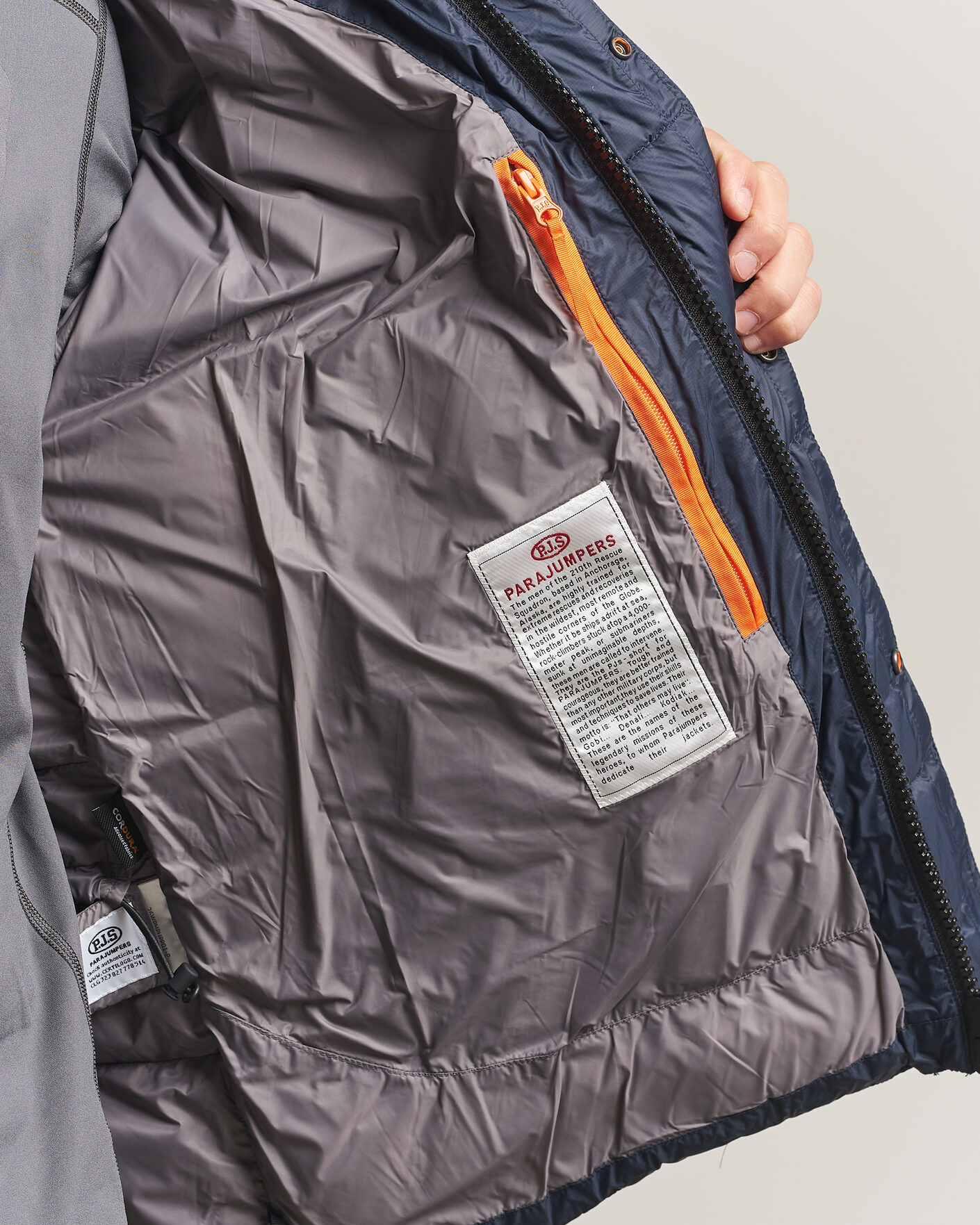 Herre | Jakker | Parajumpers | Cloud Ripstop Polar Puffer Jacket Blue Navy