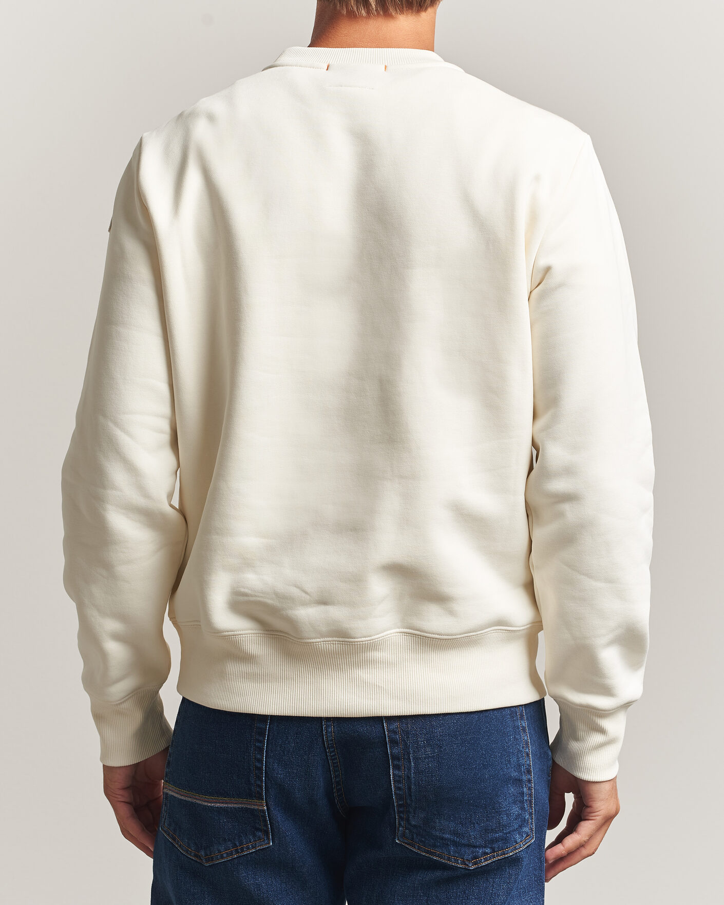 Herre | Gensere | Parajumpers | K2 Super Easy Sweatshirt Warm Ivory