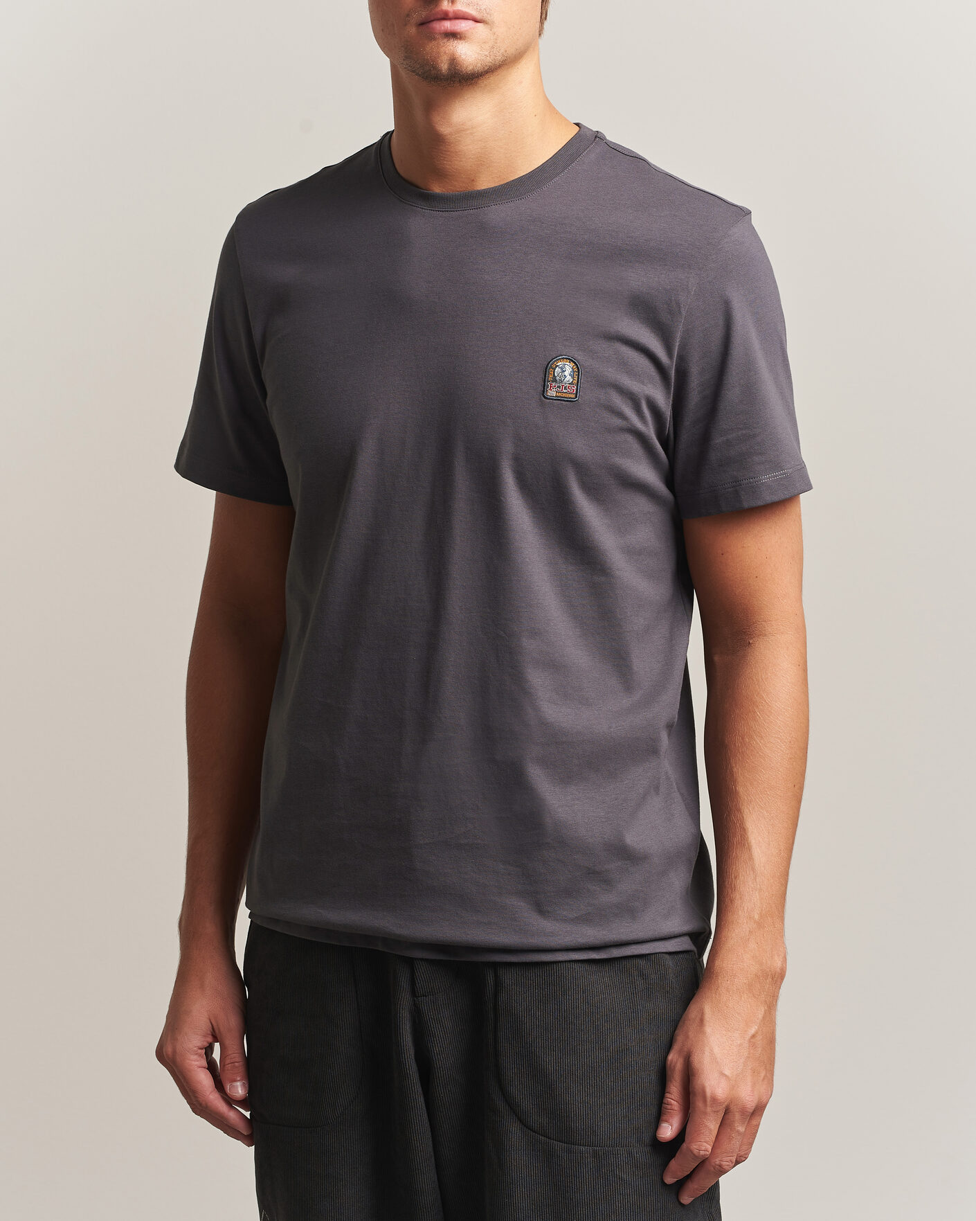 Herre | T-Shirts | Parajumpers | Patch Super Easy T-Shirt Phantom