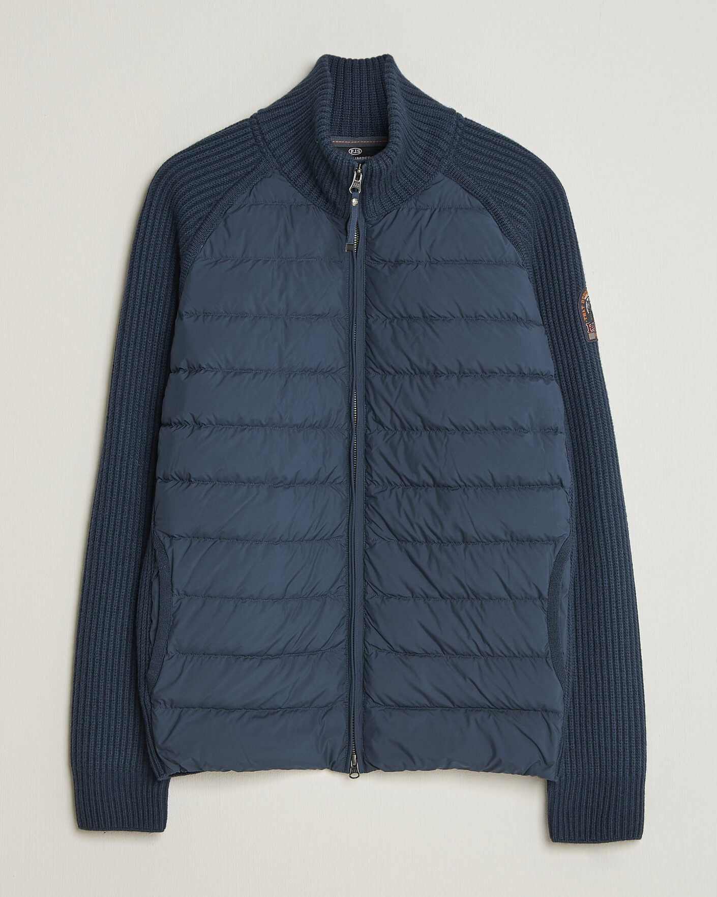 Herre | Jakker | Parajumpers | Olmo Rib Knitted Hybrid Jacket Nine Iron
