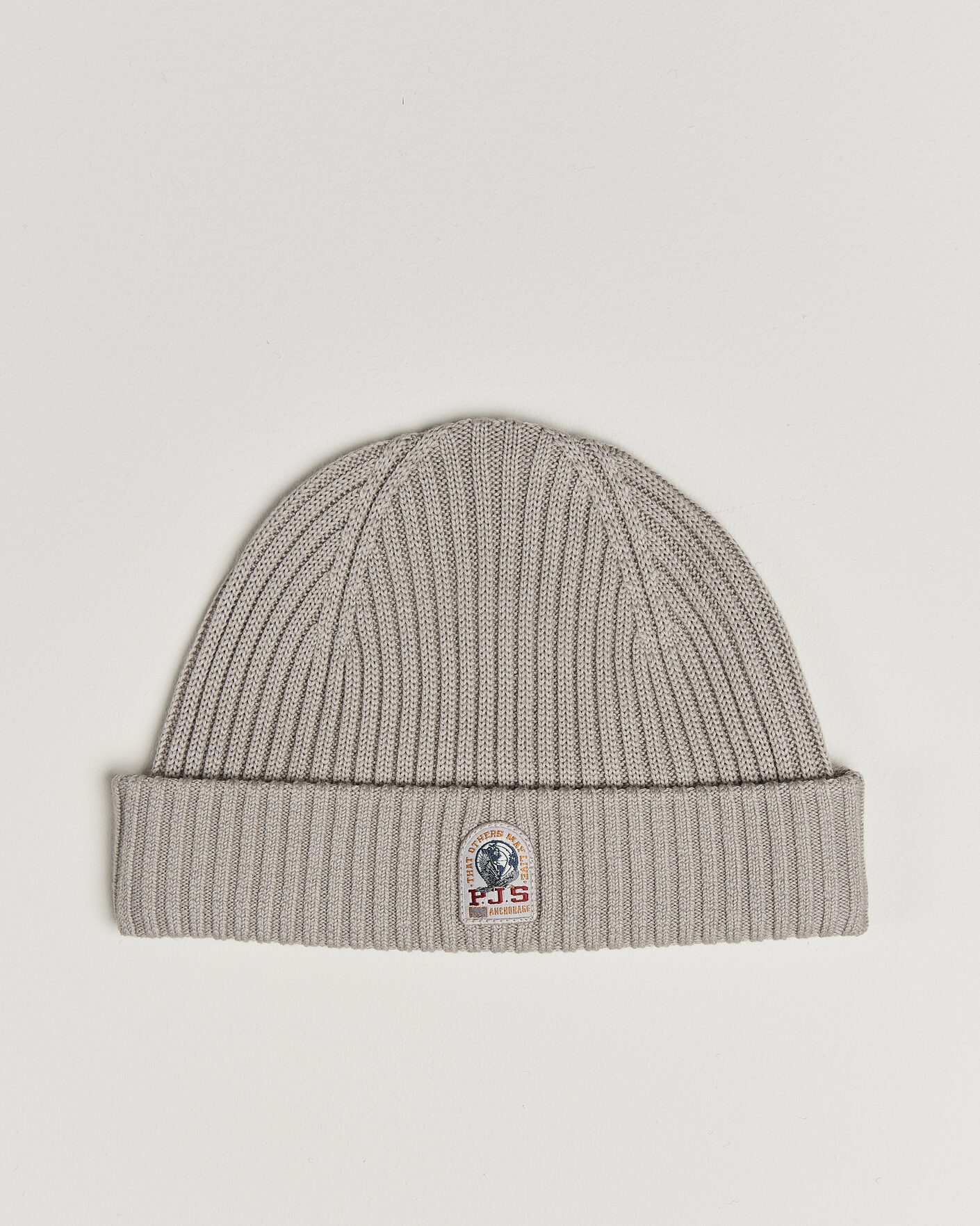 Herre | Luer | Parajumpers | Matio Ribbed Hat Mid Grey