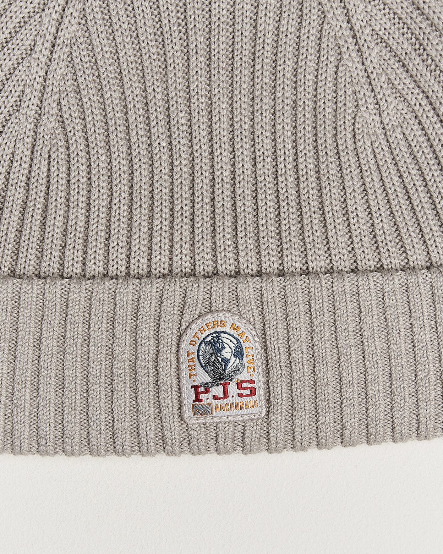 Herre | Luer | Parajumpers | Matio Ribbed Hat Mid Grey