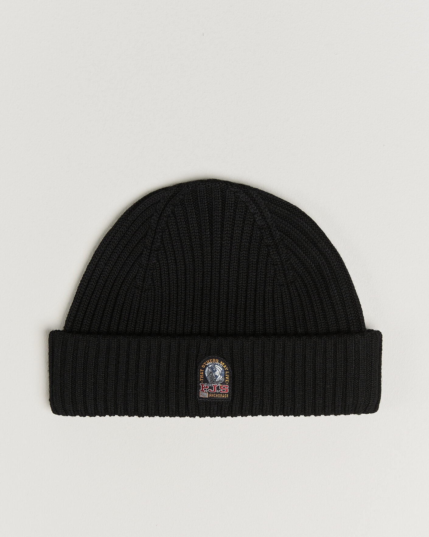 Herre | Luer | Parajumpers | Matio Ribbed Hat Black