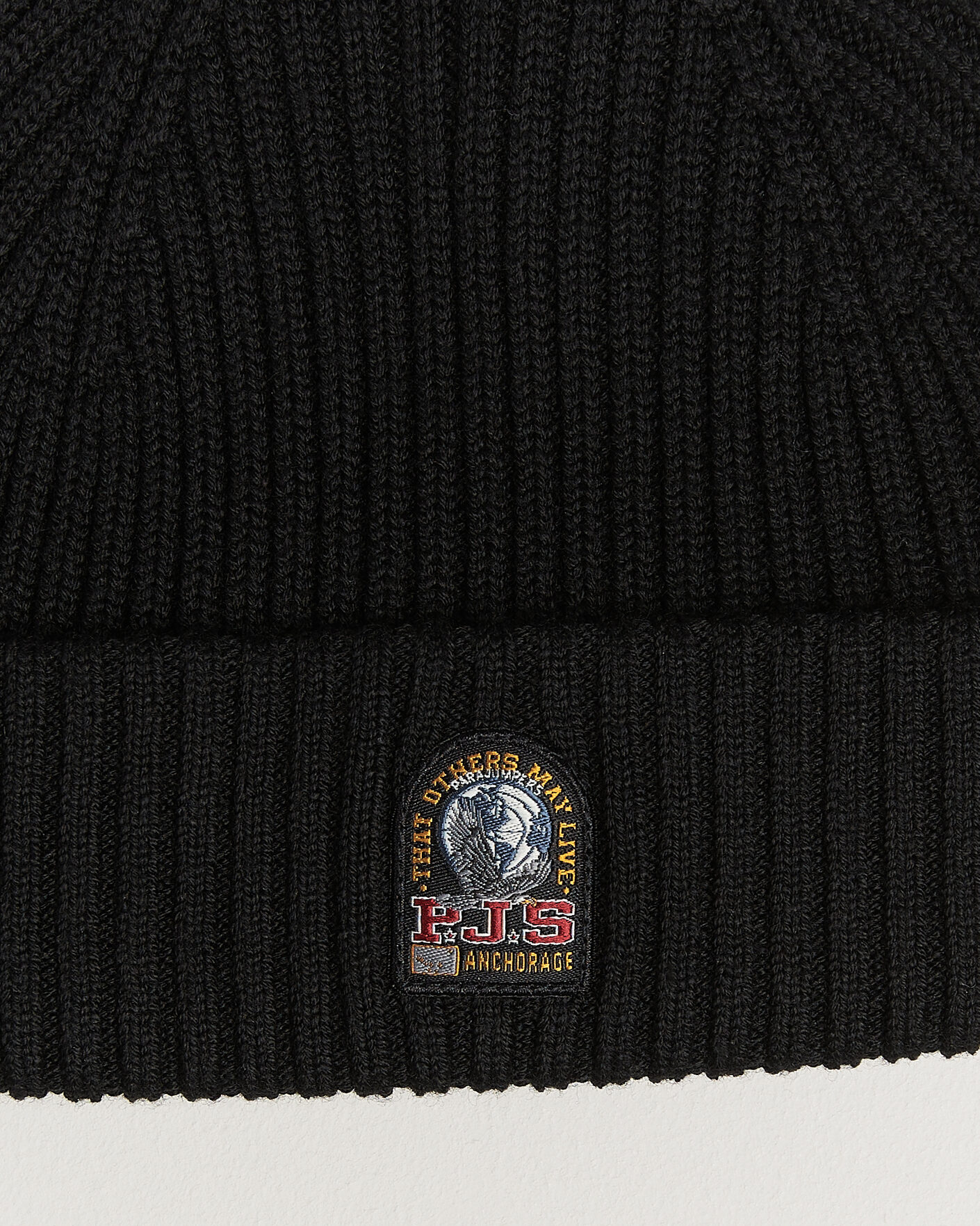 Herre | Luer | Parajumpers | Matio Ribbed Hat Black