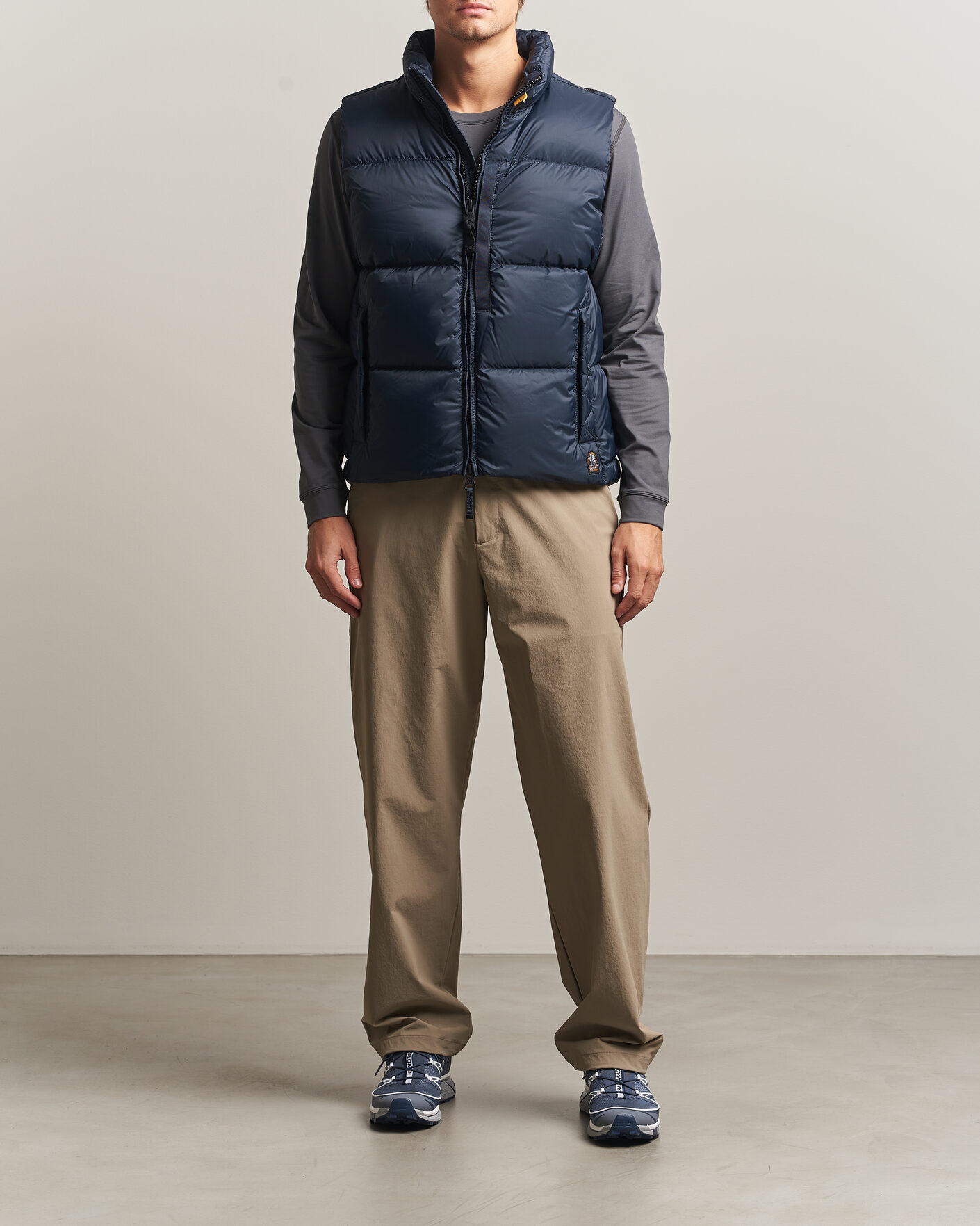 Herre | Vester | Parajumpers | Roydale Ripstop Polar Puffer Vest Blue Navy