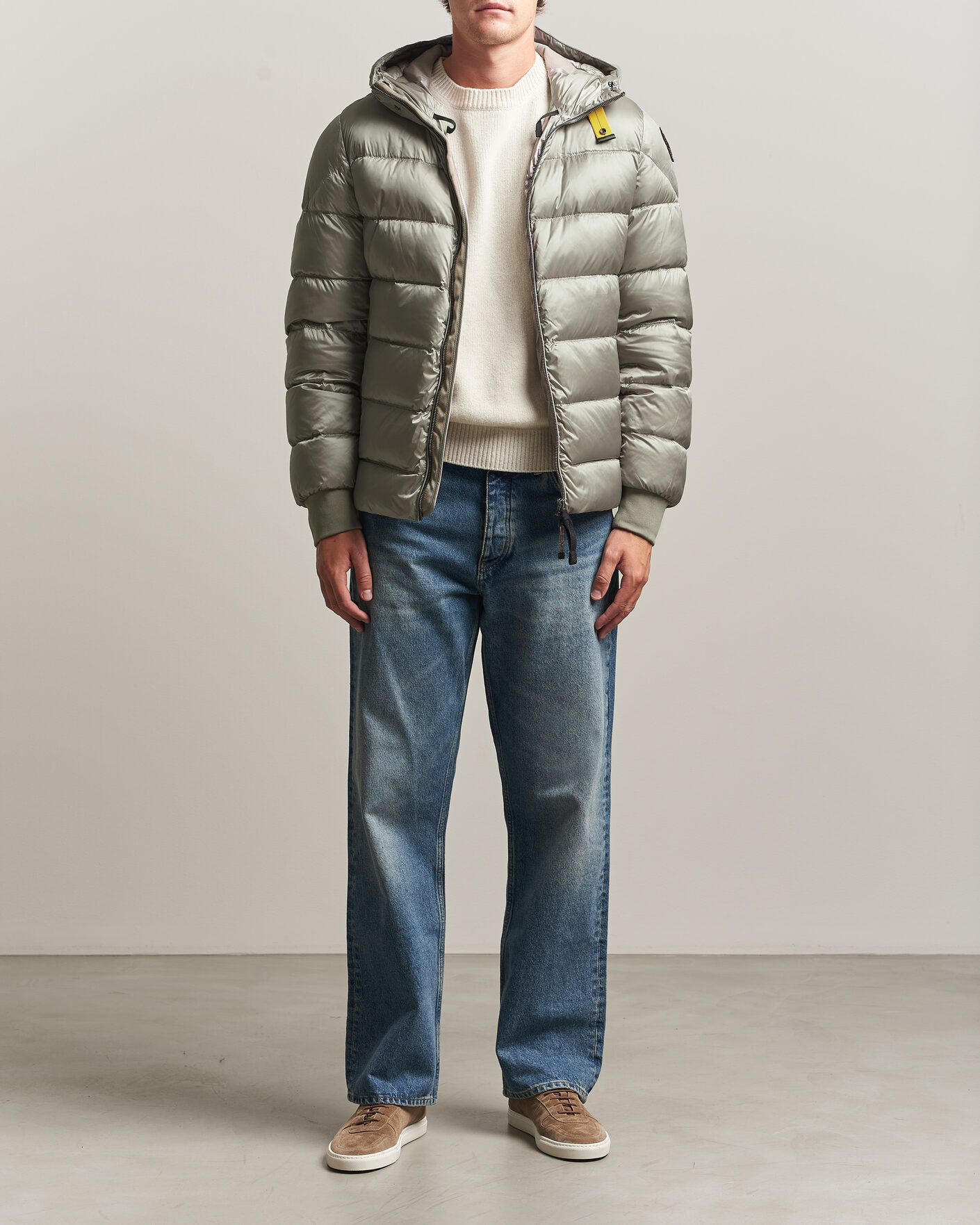 Herre | Jakker | Parajumpers | Pharrel Sheen Hooded Jacket Mid Grey